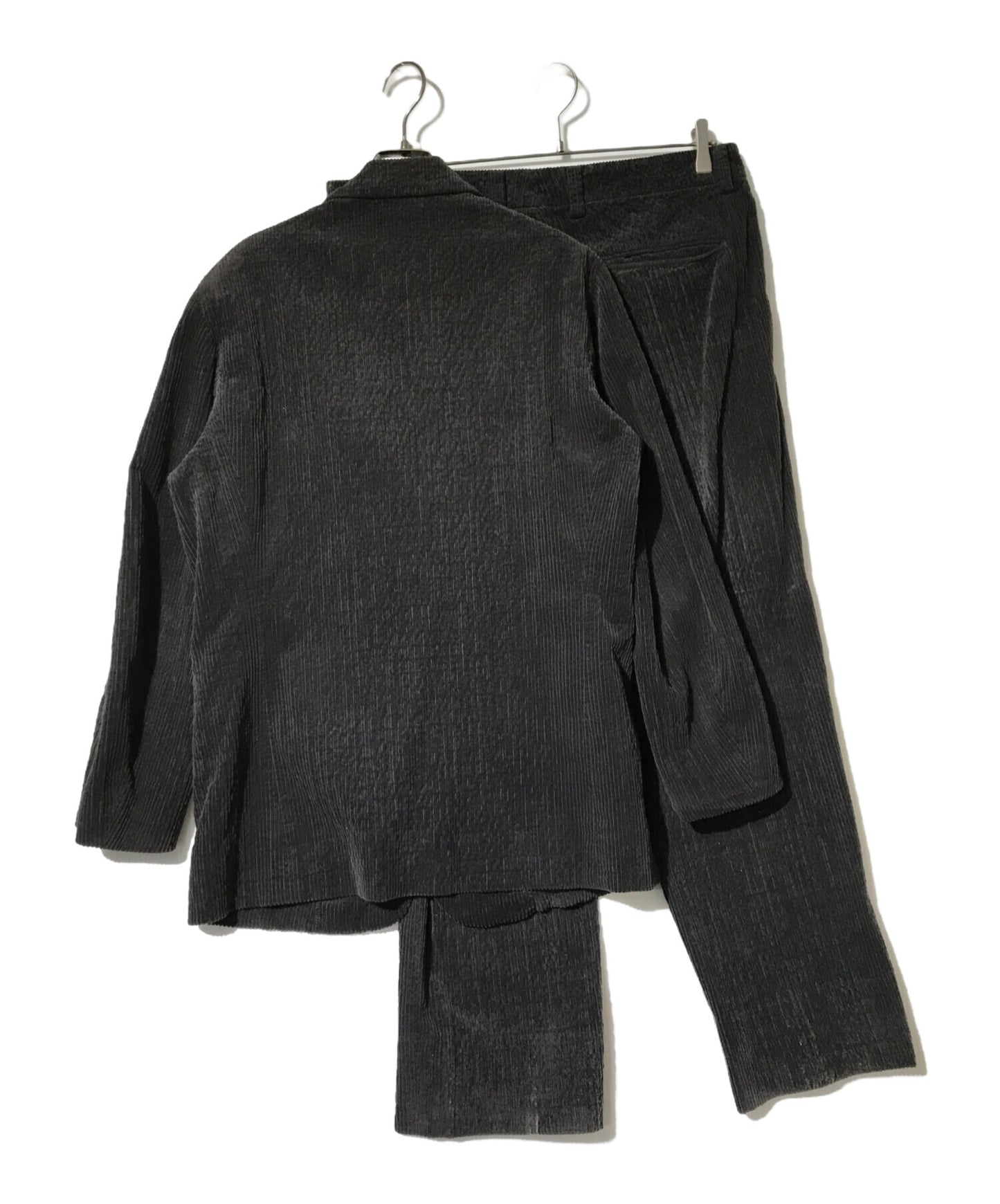 [Pre-owned] ISSEY MIYAKE Fine-ribbed corduroy set-up suit ME03FD102