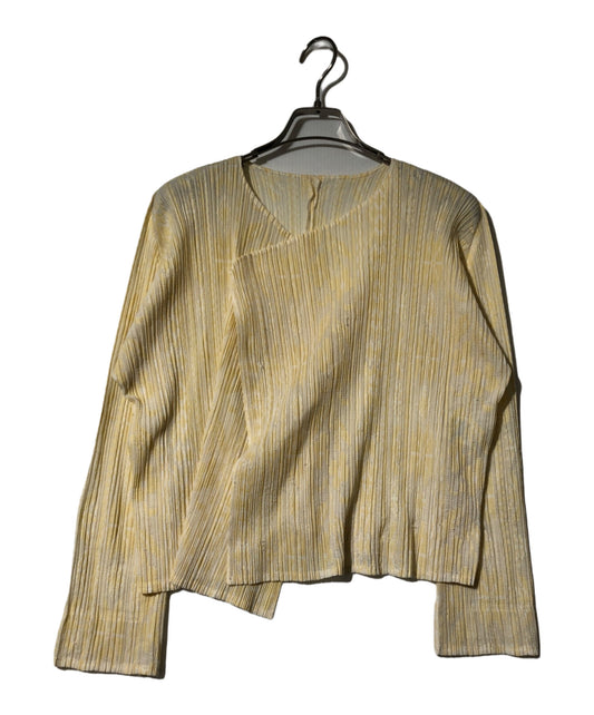 [Pre-owned] PLEATS PLEASE pleated cardigan PP03-J0586