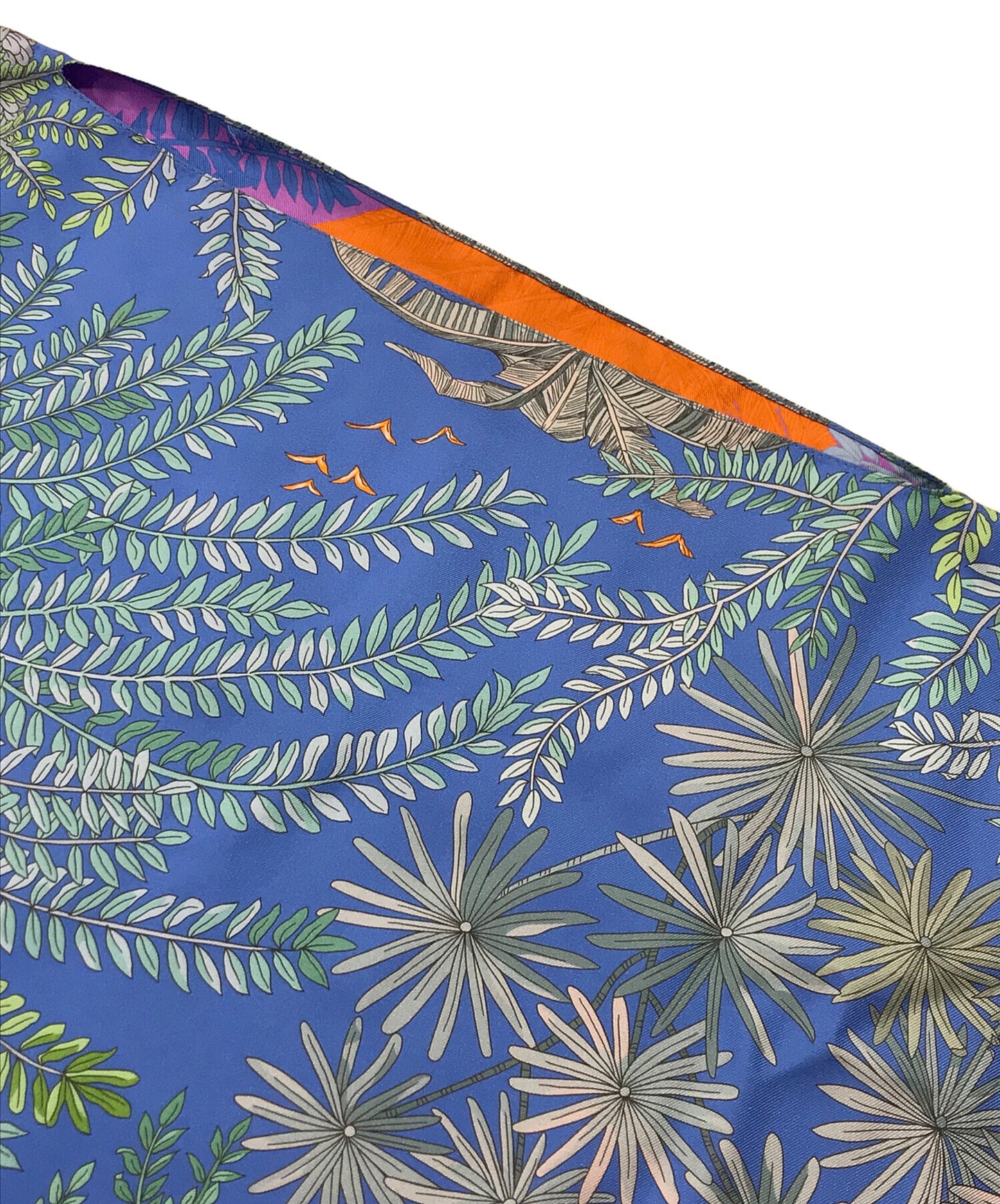 [Pre-owned] HERMES silk poncho