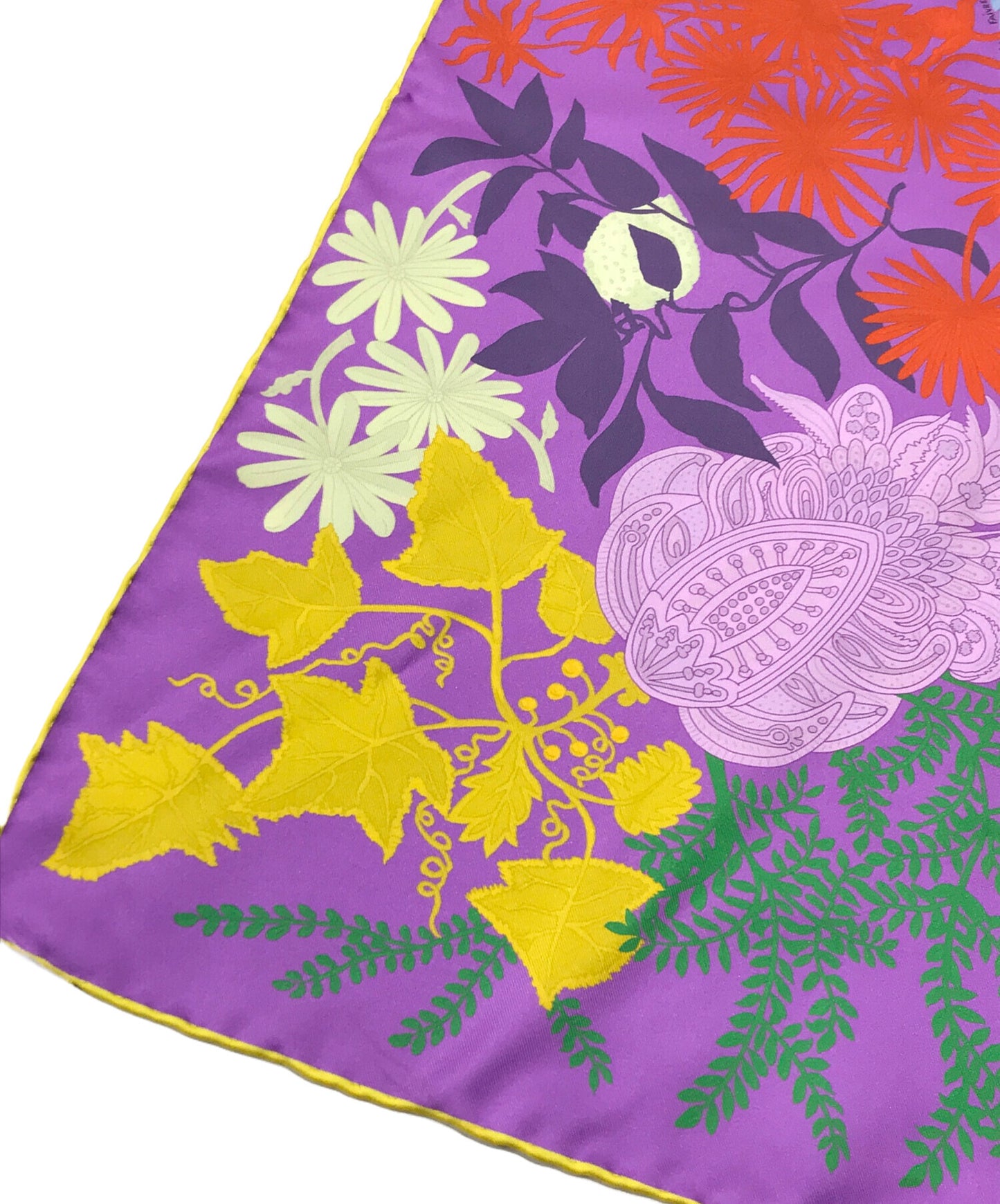 [Pre-owned] HERMES silk poncho