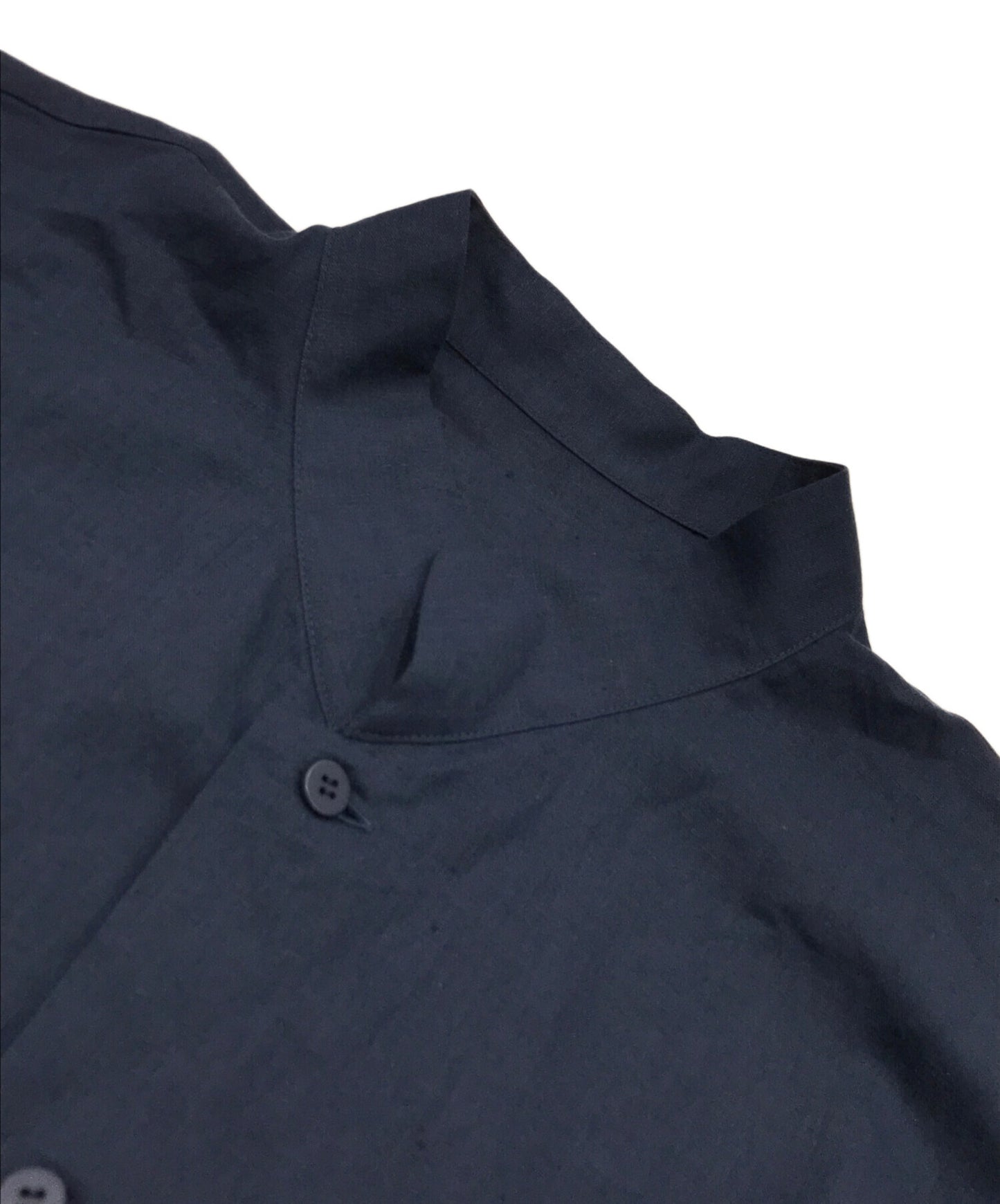 [Pre-owned] HOMME PLISSE ISSEY MIYAKE Stand collar dolman short sleeve shirt HP26-FJ324