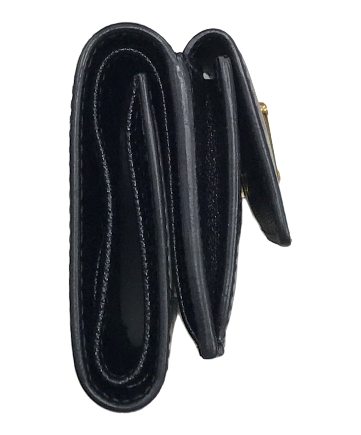 [Pre-owned] PRADA Lipstick Pattern Trifold Wallet 1MH021