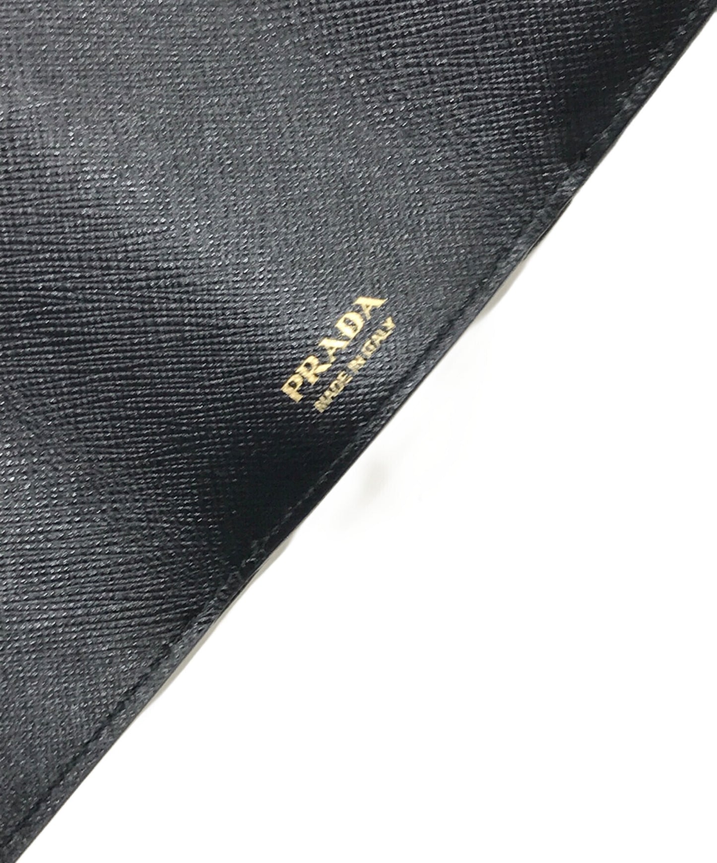 [Pre-owned] PRADA Lipstick Pattern Trifold Wallet 1MH021