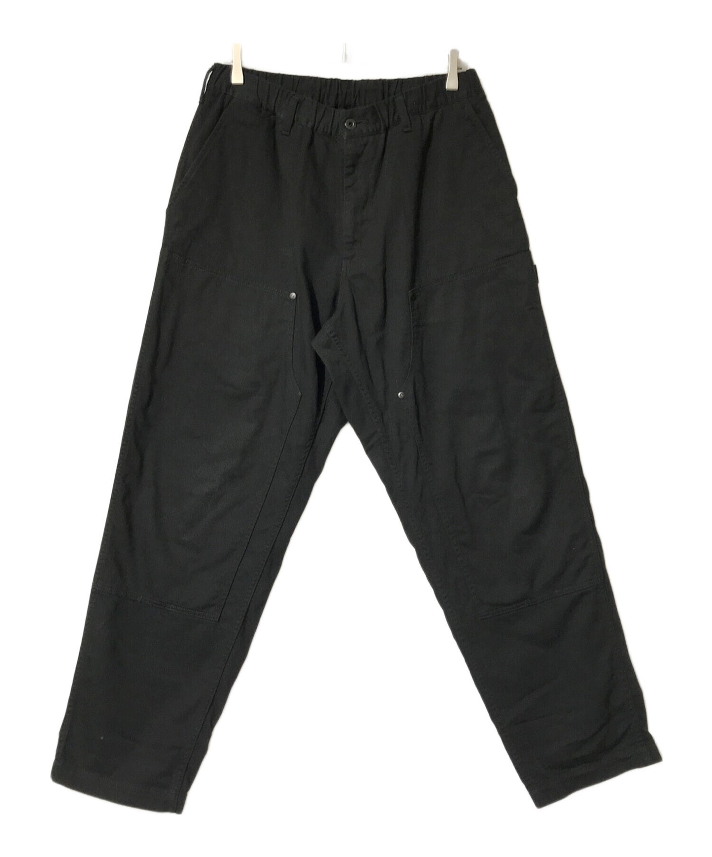 [Pre-owned] YOHJI YAMAMOTO BLACK SCANDAL KATSURAGI U-W ELASTIC CORD WORK PANTS HS-P96-040