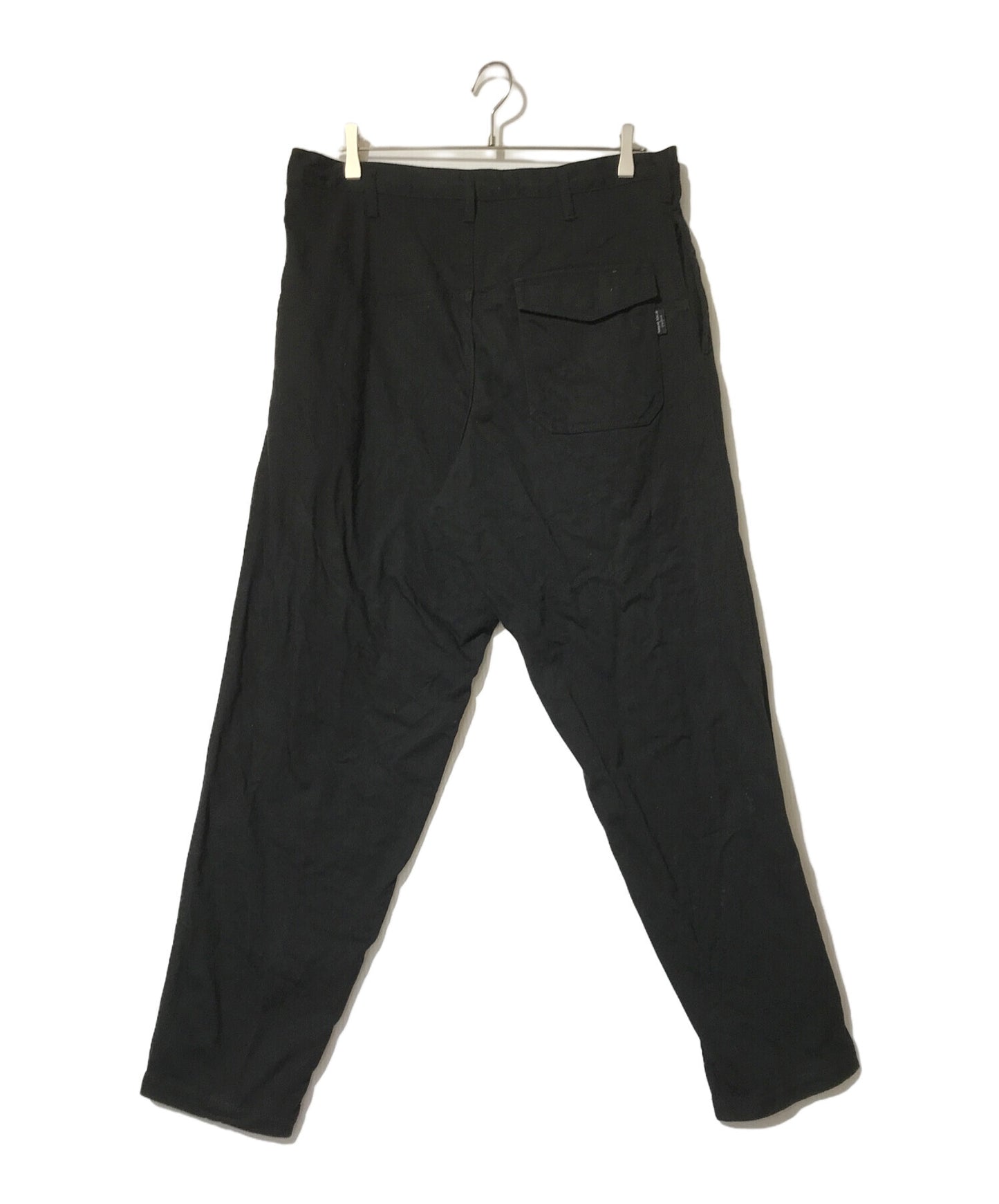 [Pre-owned] BLACK Scandal Yohji Yamamoto KATSURAGI J-NO TUCK W CORD WORK PANTS HS-P97-040