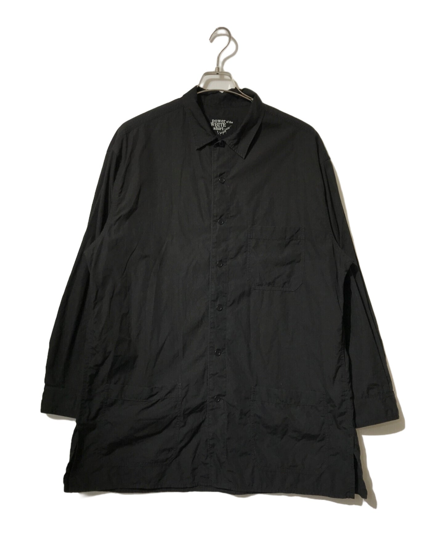 [Pre-owned] Yohji Yamamoto pour homme 3-POCKET OPEN COLLAR SHIRT HJ-B41-018