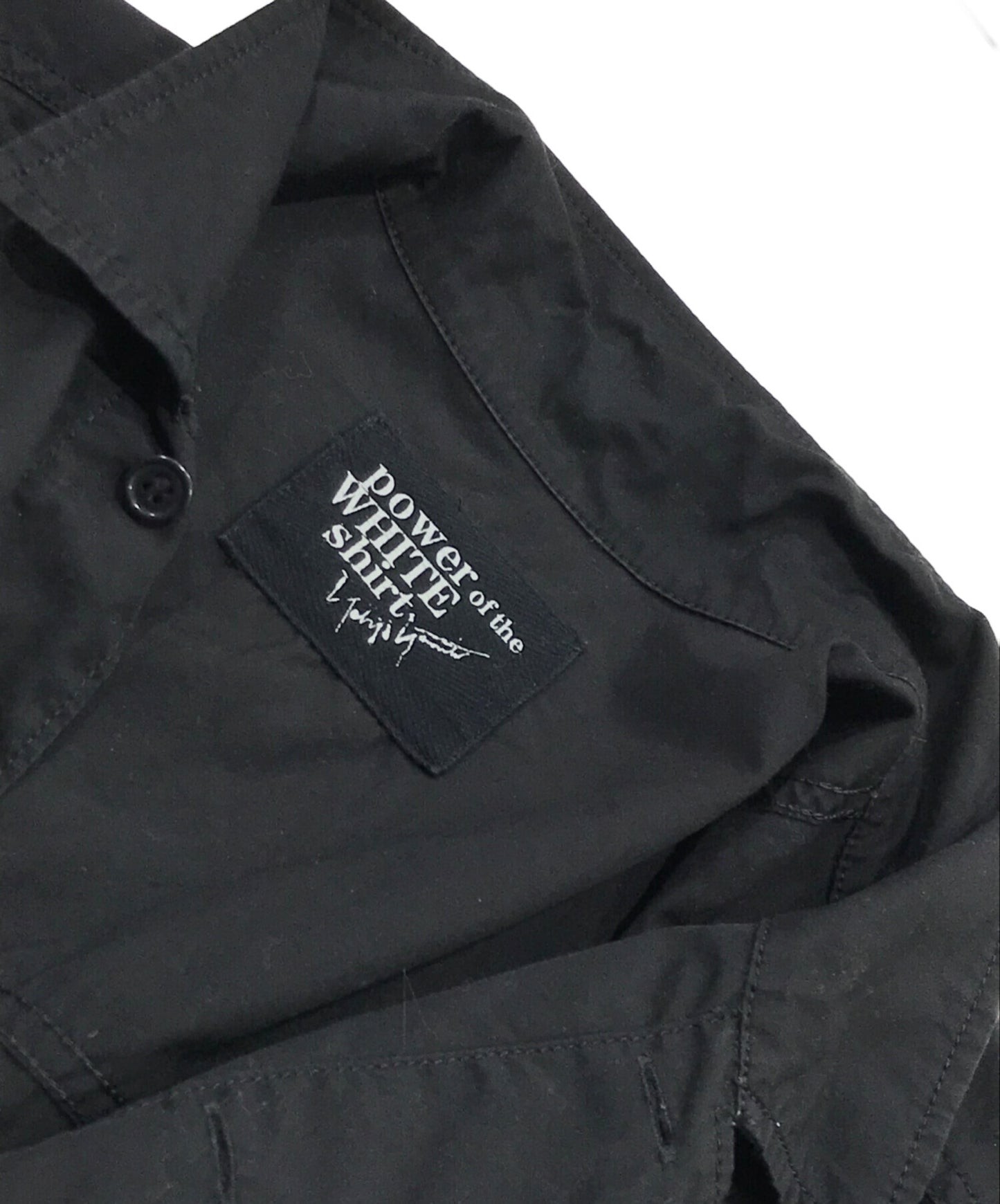 [Pre-owned] Yohji Yamamoto pour homme 3-POCKET OPEN COLLAR SHIRT HJ-B41-018