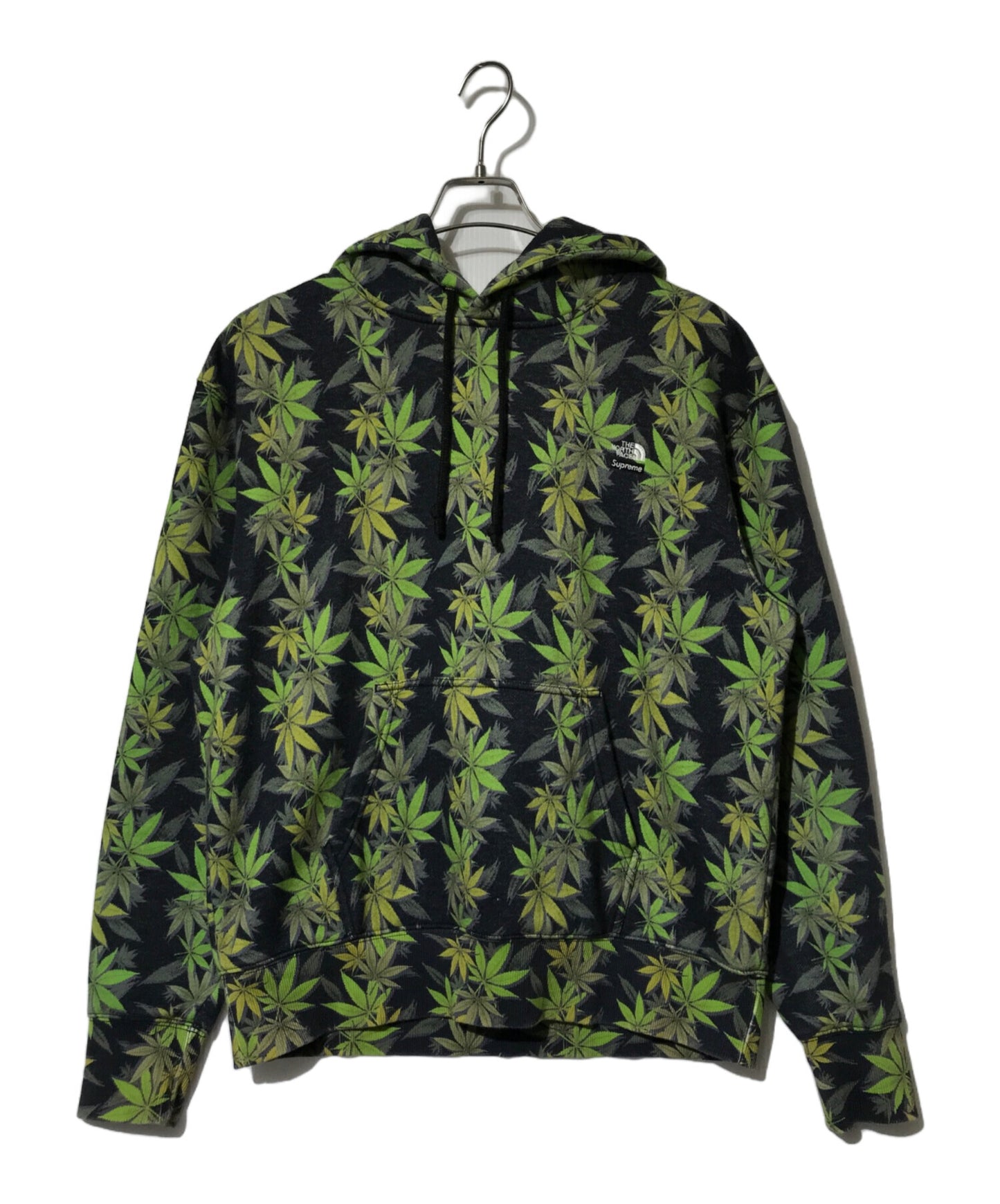 [Pre-owned] SUPREME Leaf Hooded P/O Sweat Shirt NT52301I