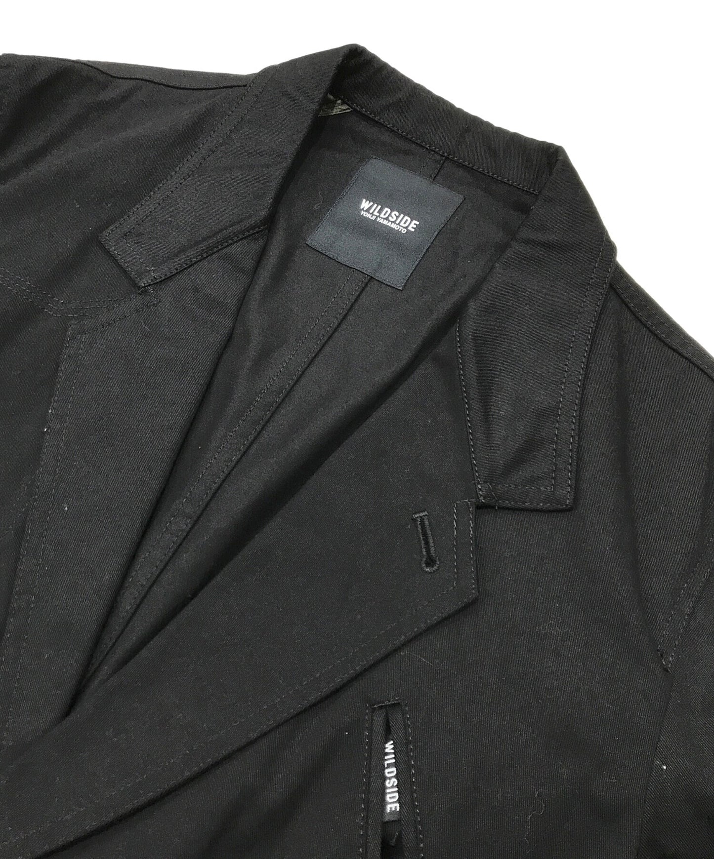 [Pre-owned] WILDSIDE YOHJI YAMAMOTO Cotton Chino 2B Tailored Collar Jacket WE-J20-001