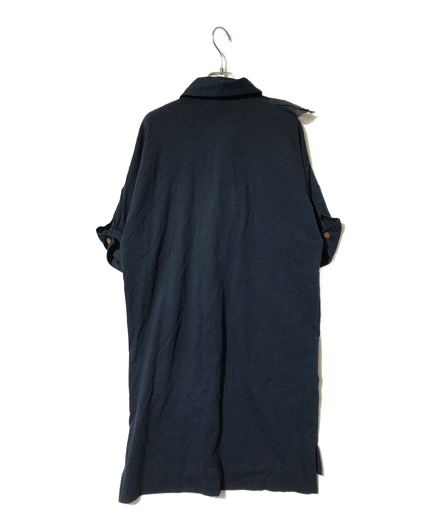 [Pre-owned] Vivienne Westwood RED LABEL Frilled collar embroidered logo dress 16-12-522012