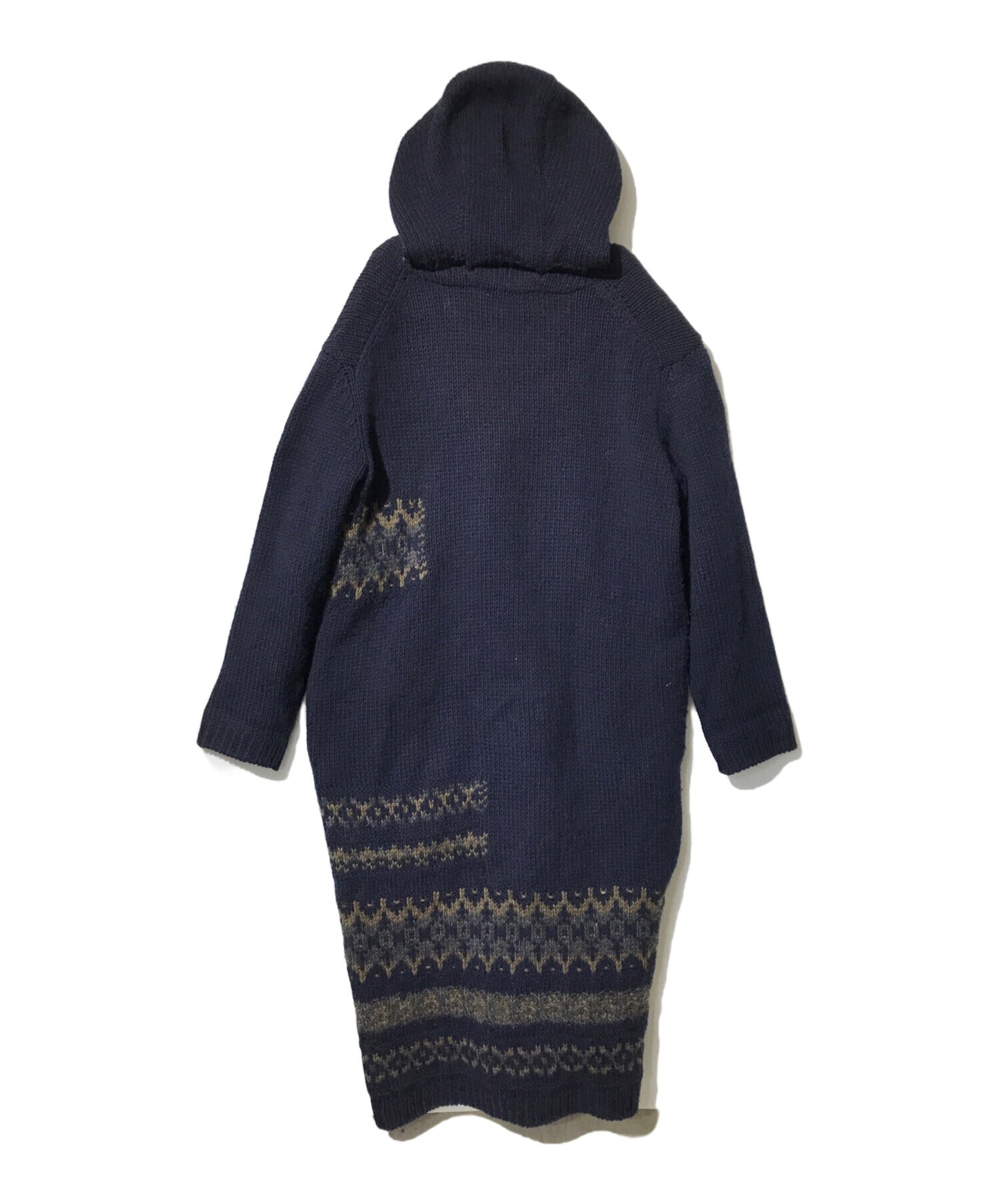 [Pre-owned] Yohji Yamamoto pour homme Jacquard long cardigan HE-K95-181