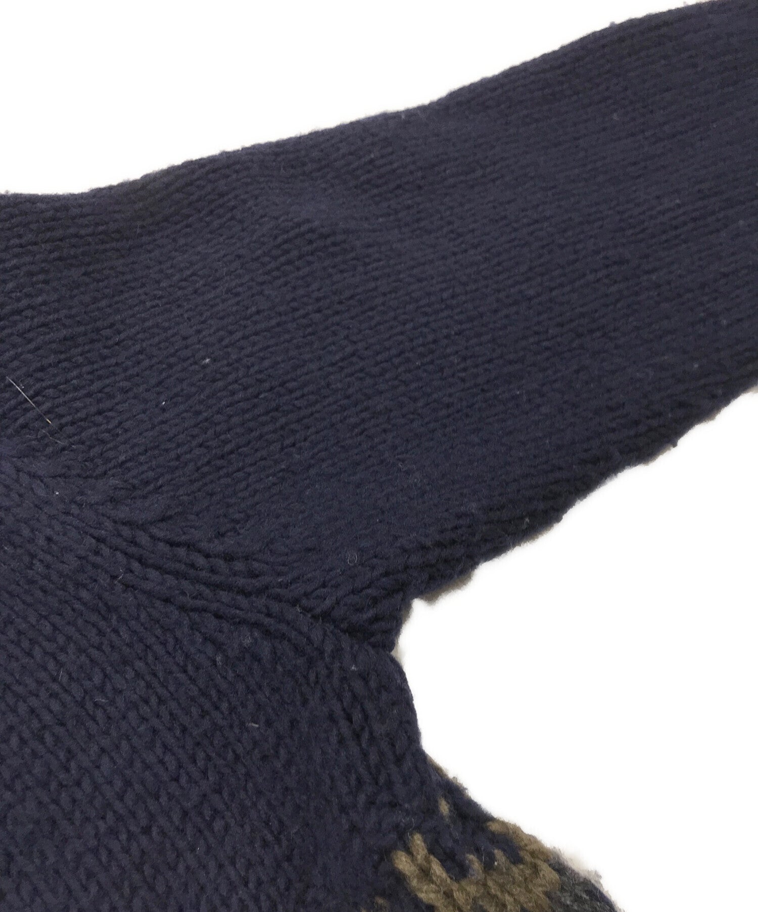 Pre-owned] Yohji Yamamoto pour homme Jacquard long cardigan HE-K95