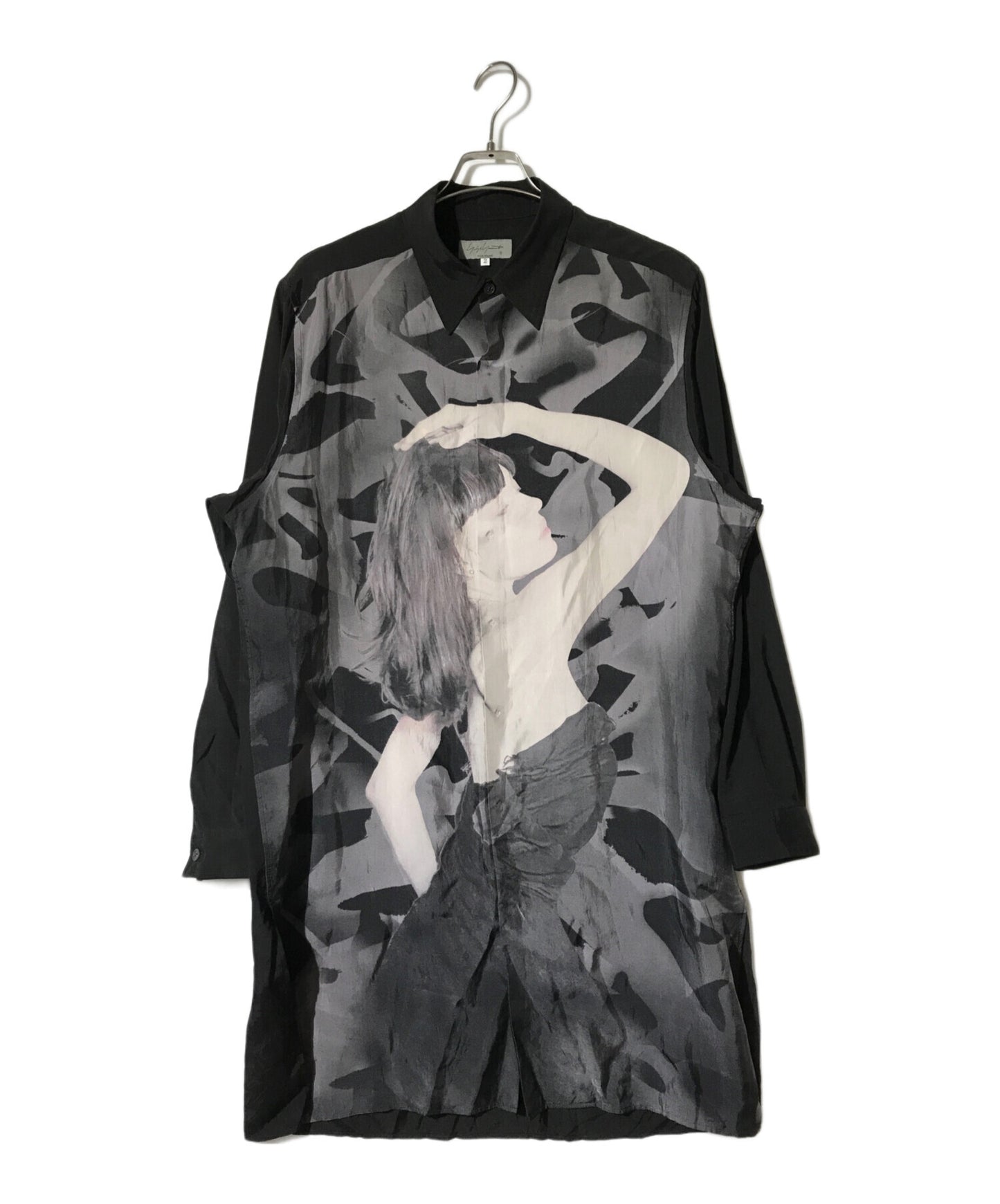[Pre-owned] Yohji Yamamoto pour homme LADY DESIGN LONG BLOUSE H0-B38-808