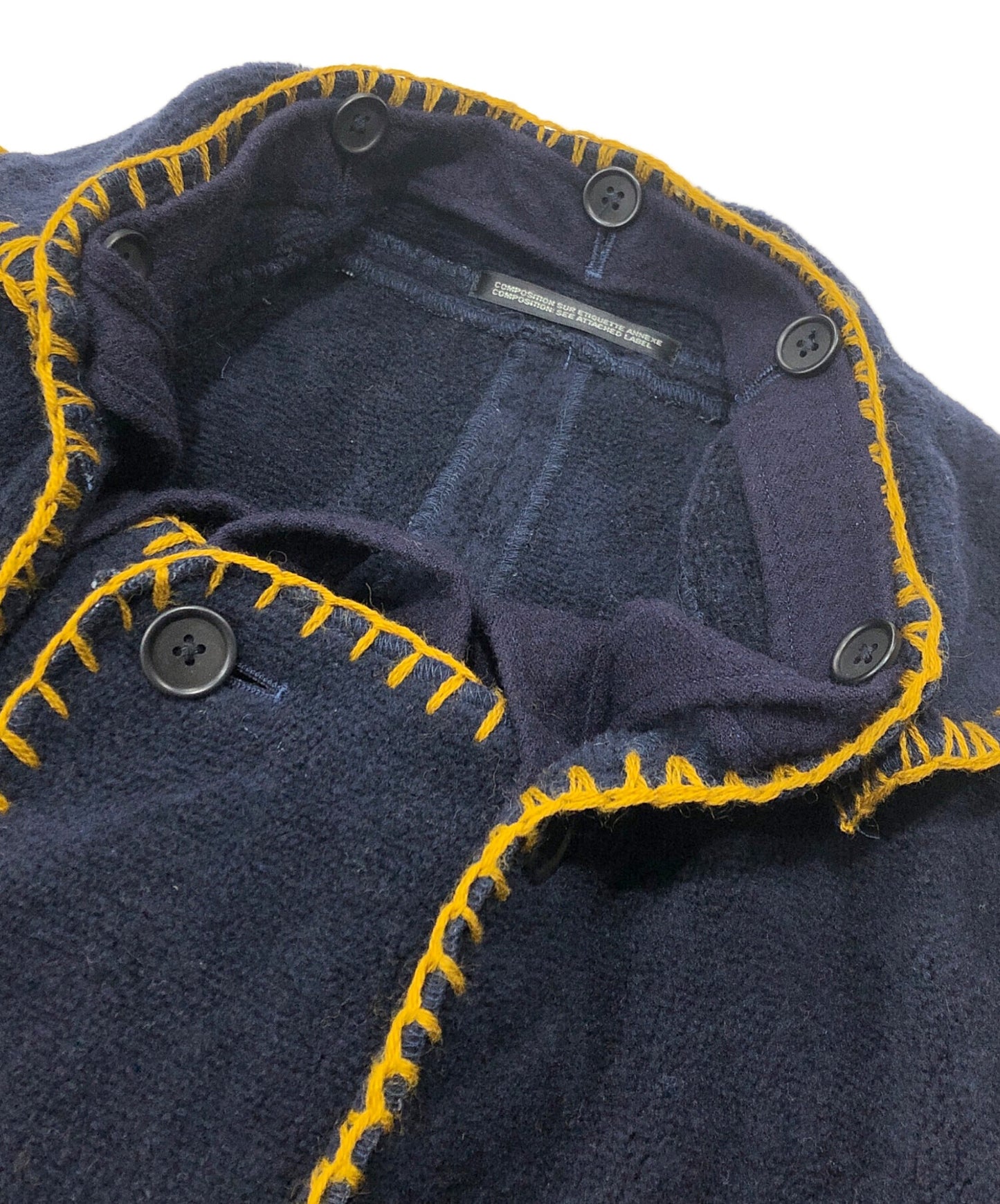 [Pre-owned] Yohji Yamamoto pour homme 12AW Stitch Piping Blanket HD-J41-110