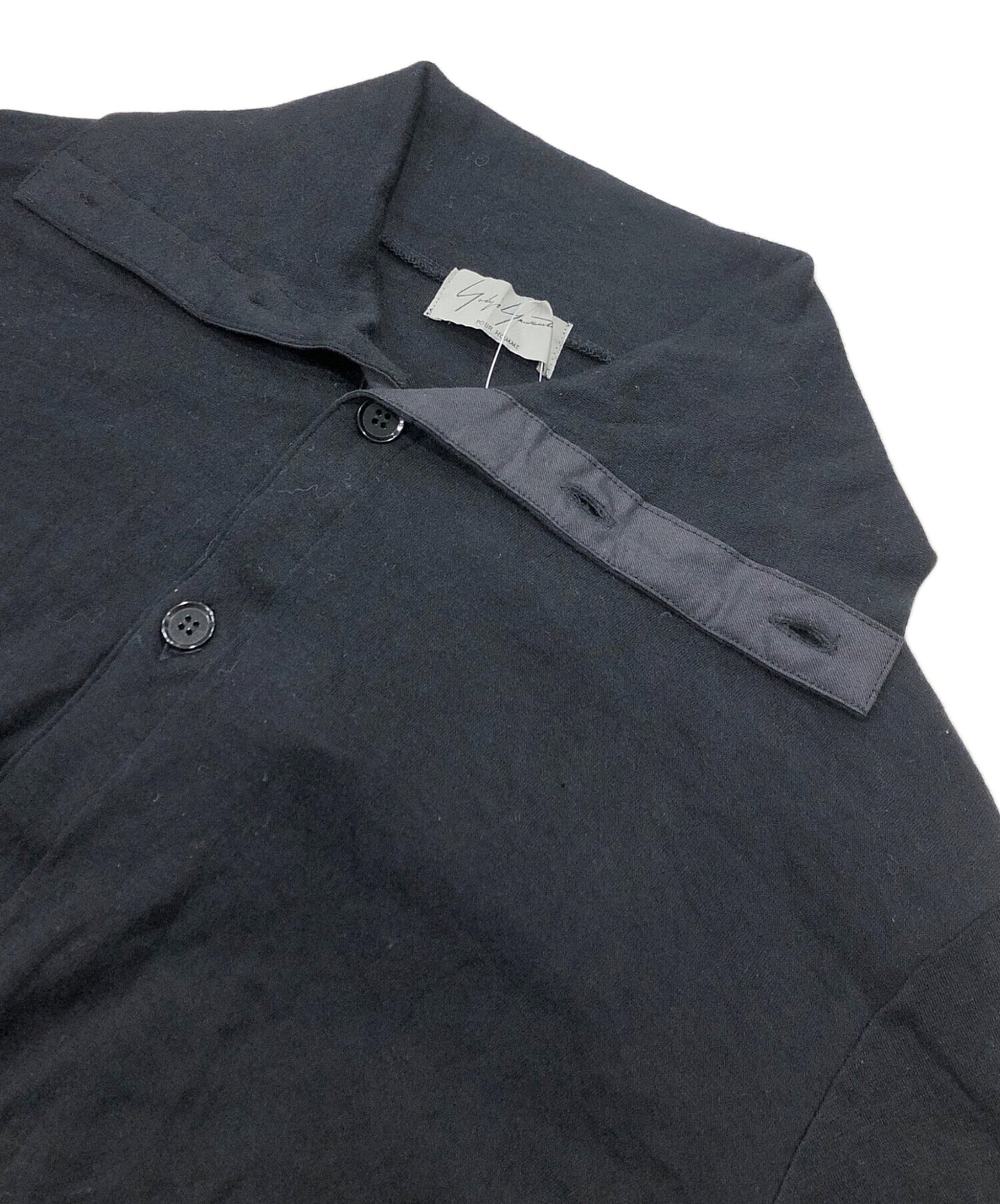 [Pre-owned] Yohji Yamamoto pour homme cashmere blend shirt HP-T21-072