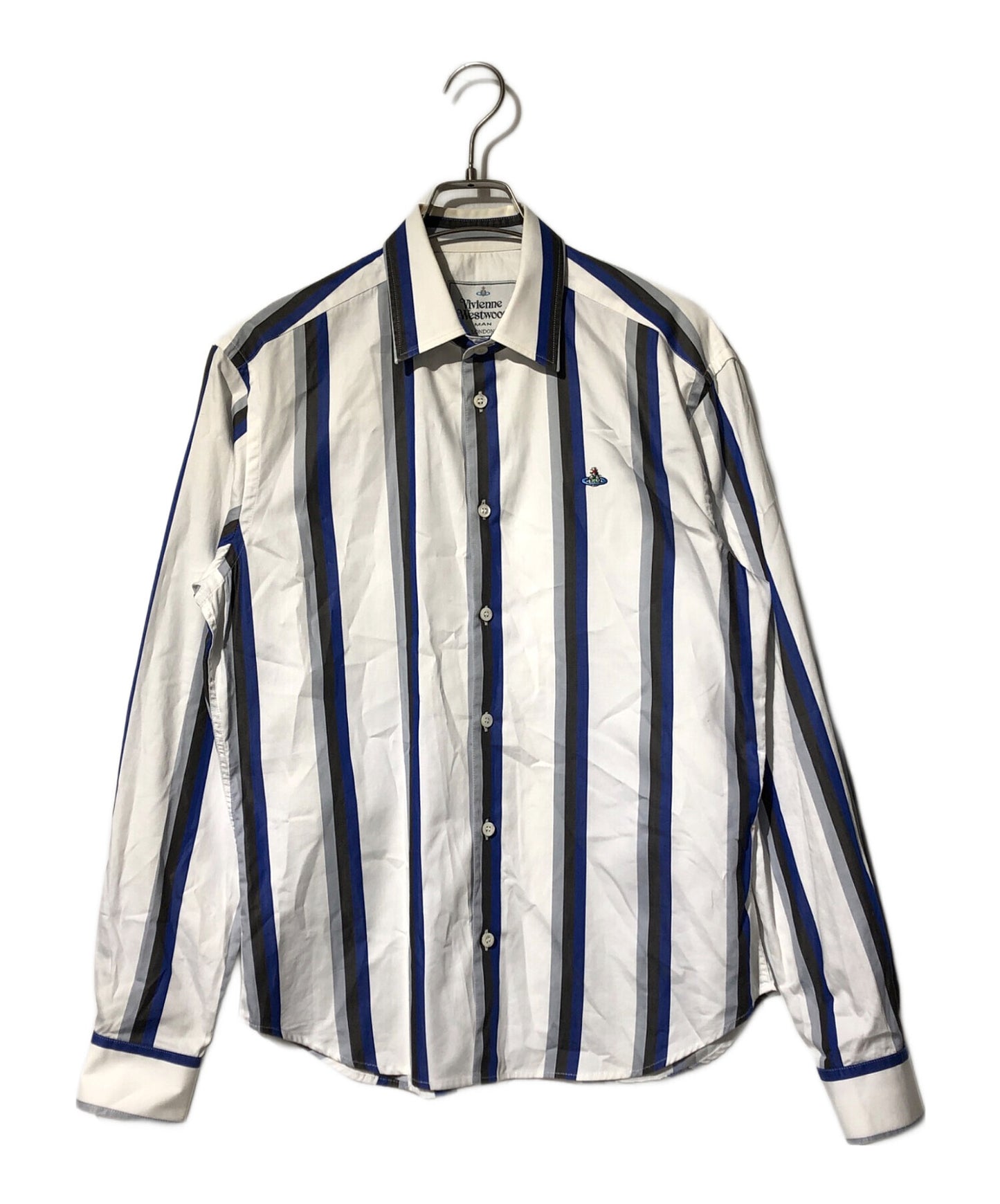 [Pre-owned] Vivienne Westwood man striped shirt S25DL0367