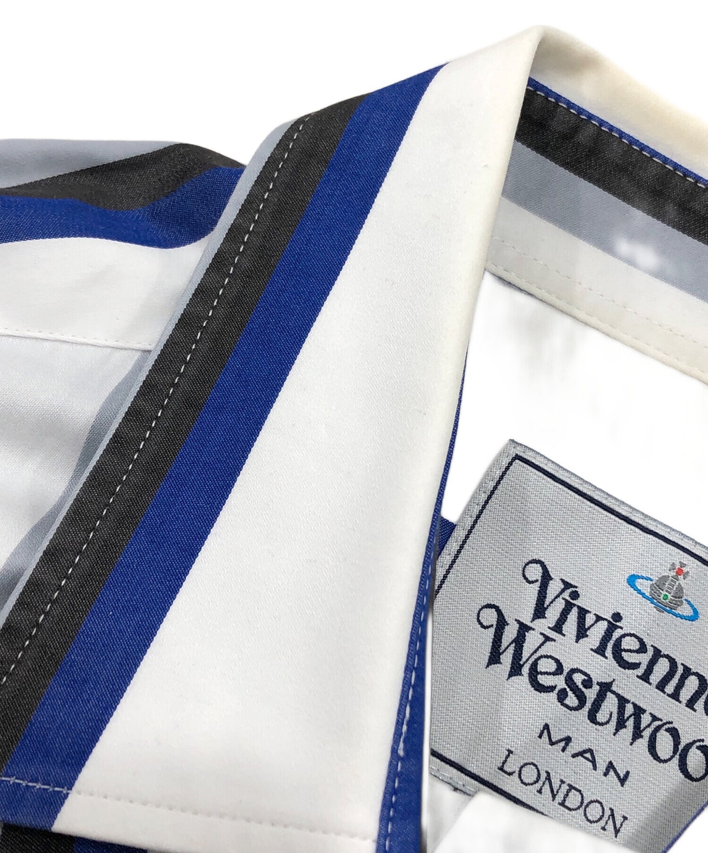 [Pre-owned] Vivienne Westwood man striped shirt S25DL0367