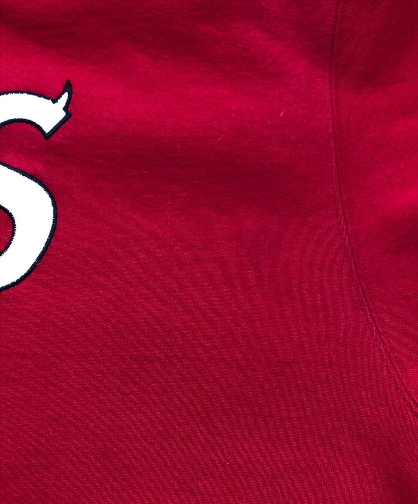 [Pre-owned] SUPREME S Logo Hooded Sweatshirt