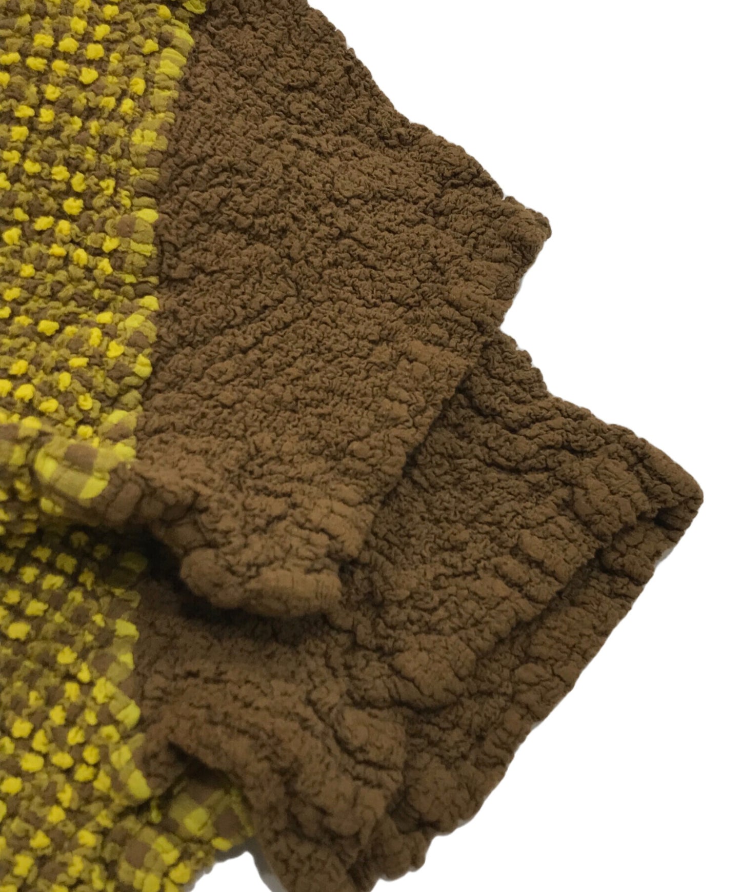 [Pre-owned] ISSEY MIYAKE me Cauliflower Polo Shirt MI34FM362