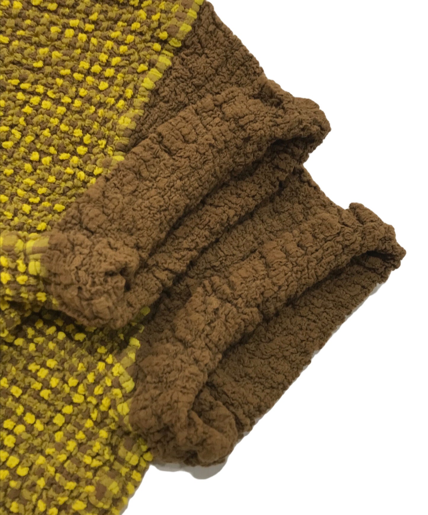 [Pre-owned] ISSEY MIYAKE me Cauliflower Polo Shirt MI34FM362