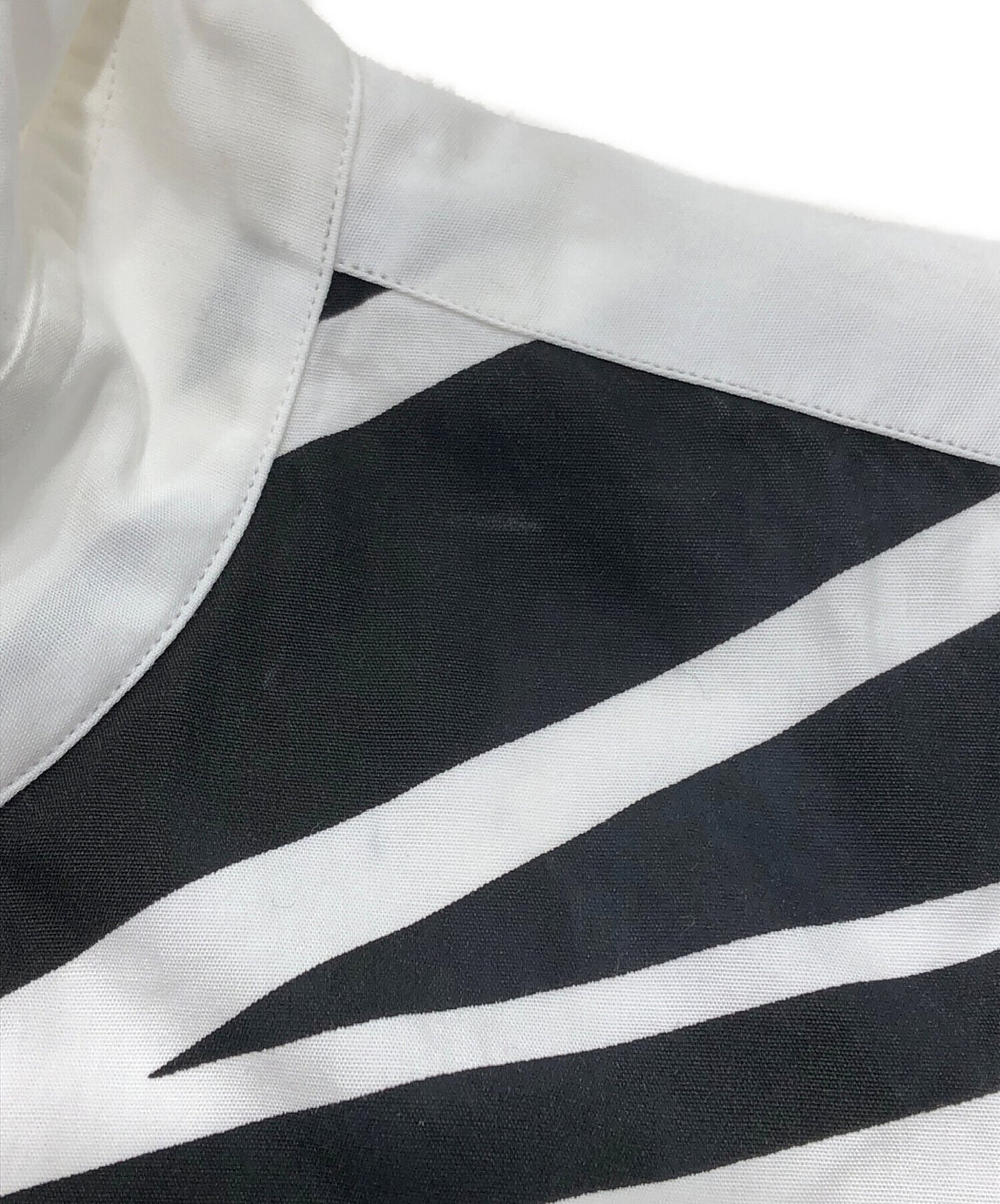 [Pre-owned] COMME des GARCONS SHIRT printed shirt with a cut-out design S11051