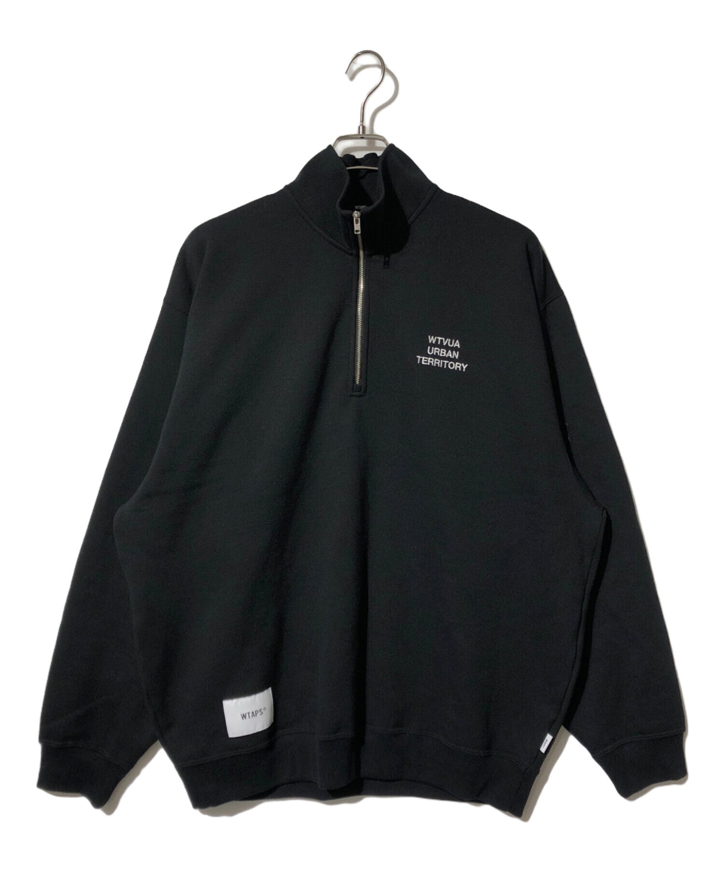 [Pre-owned] WTAPS Depst 01 half-zip sweatshirt 242ATDT-CSM20