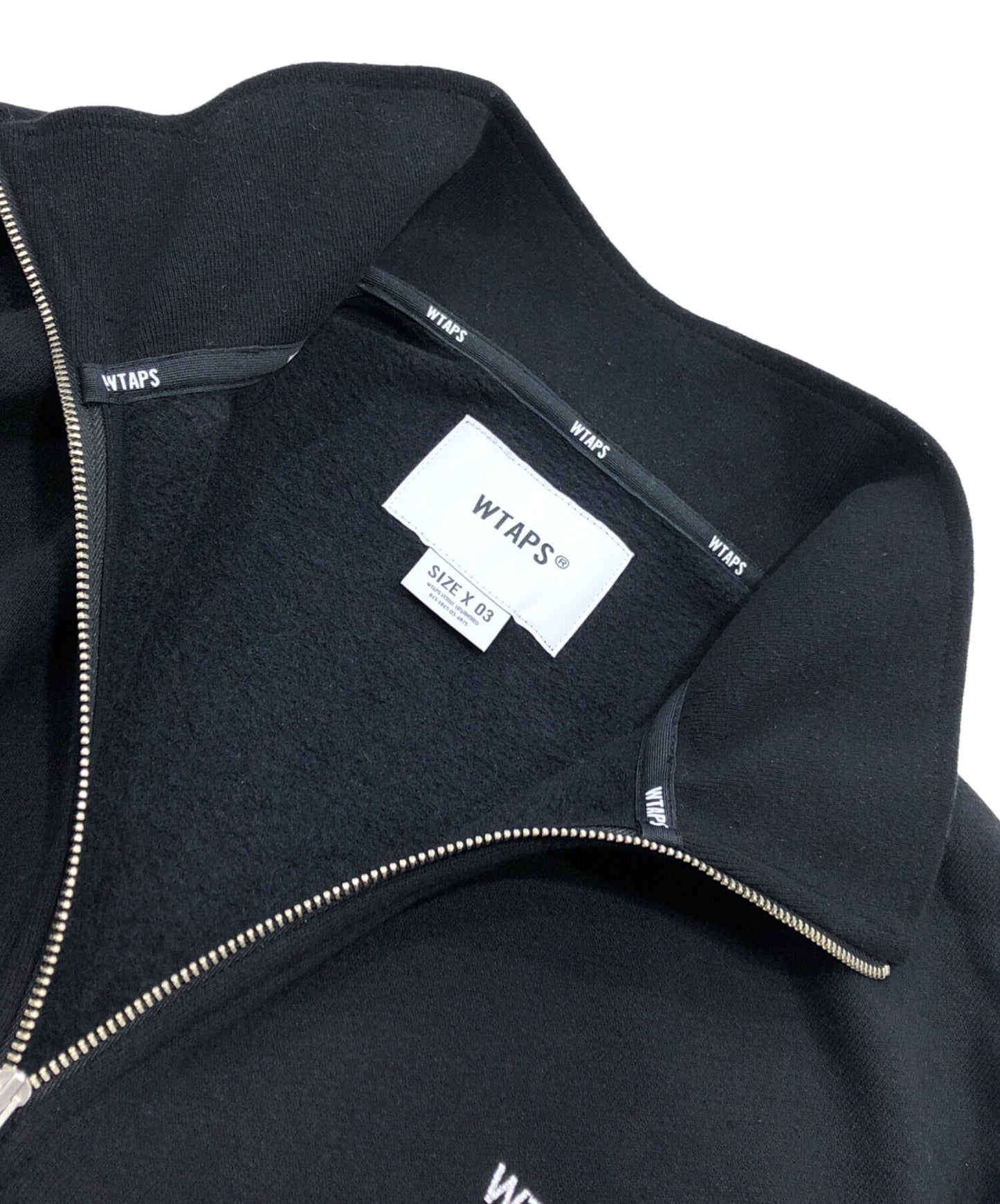 [Pre-owned] WTAPS Depst 01 half-zip sweatshirt 242ATDT-CSM20