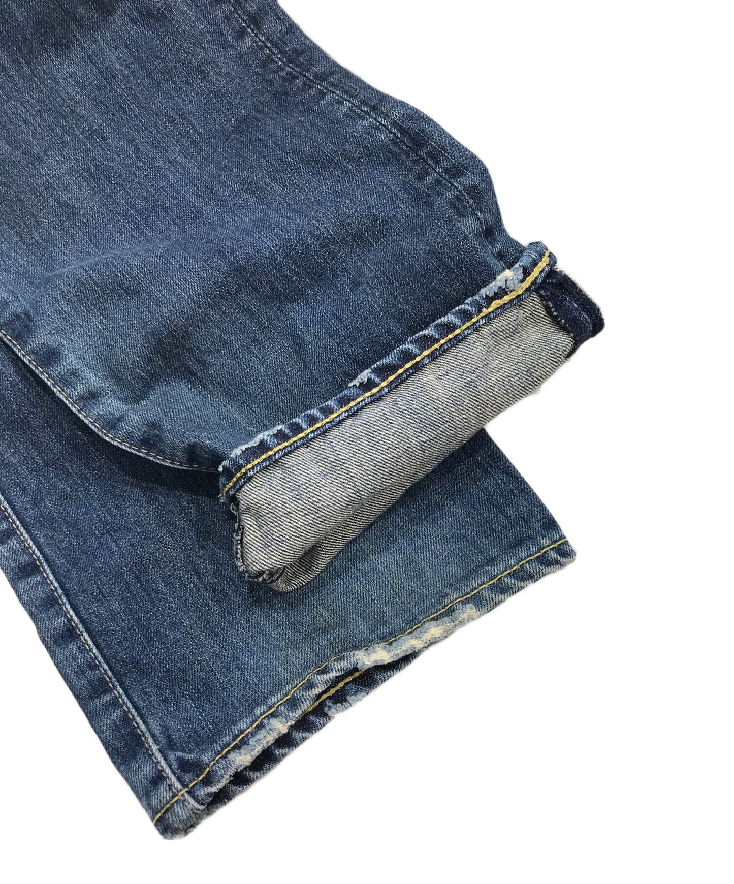 [Pre-owned] Hysteric Glamour Printed studded denim pants 4AP-2581