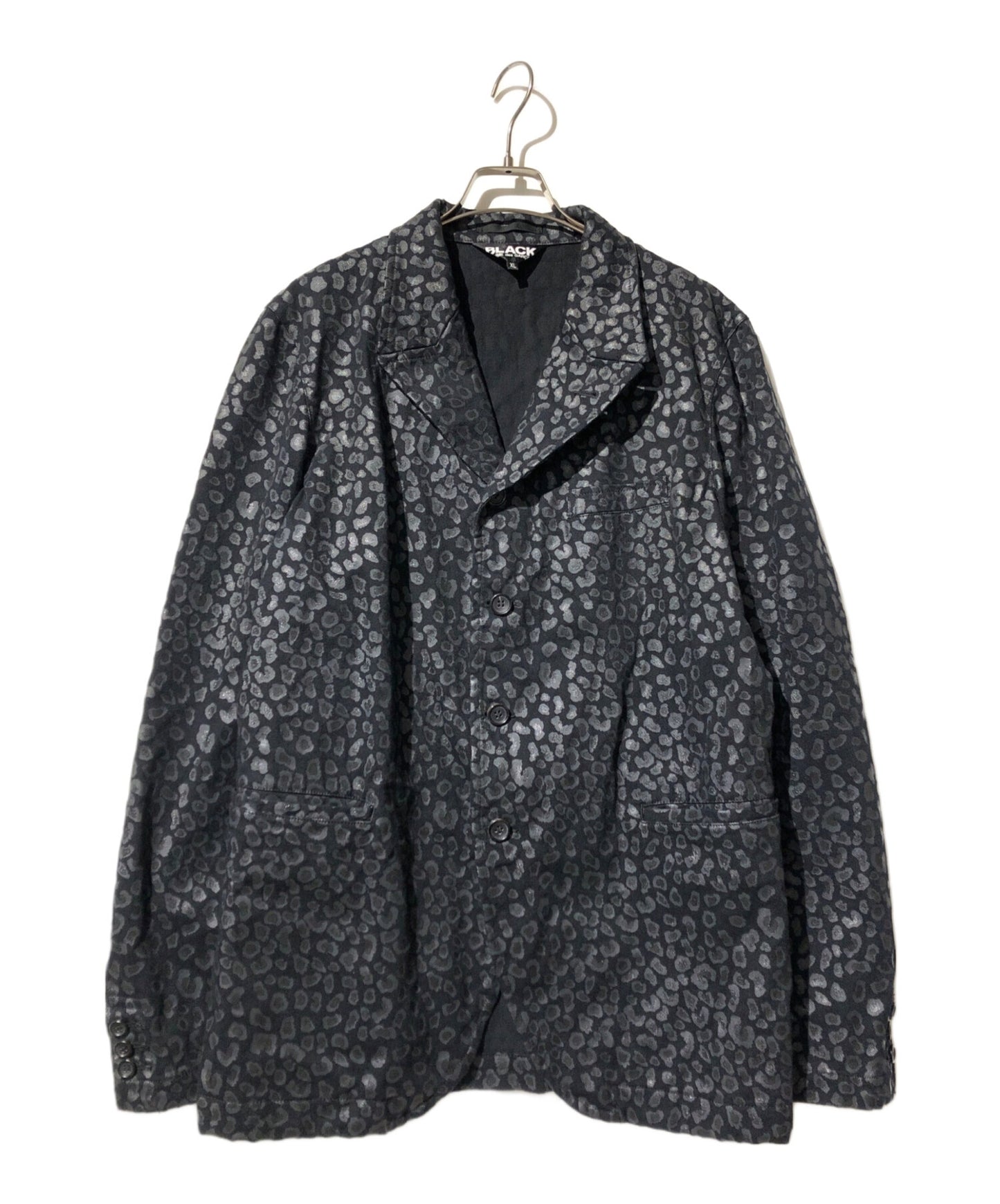 [Pre-owned] BLACK COMME des GARCONS Leopard Pattern 3B Tailored Jacket 1G-J003