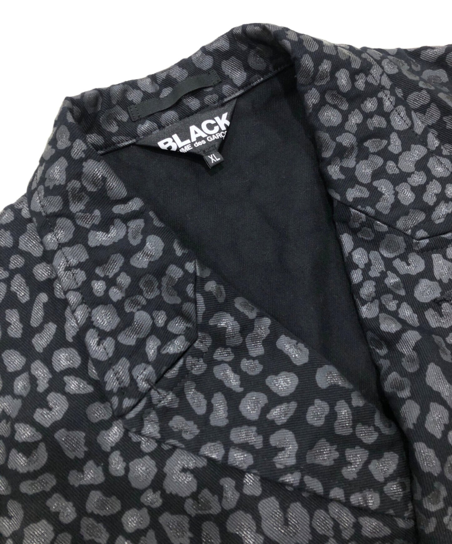 [Pre-owned] BLACK COMME des GARCONS Leopard Pattern 3B Tailored Jacket 1G-J003