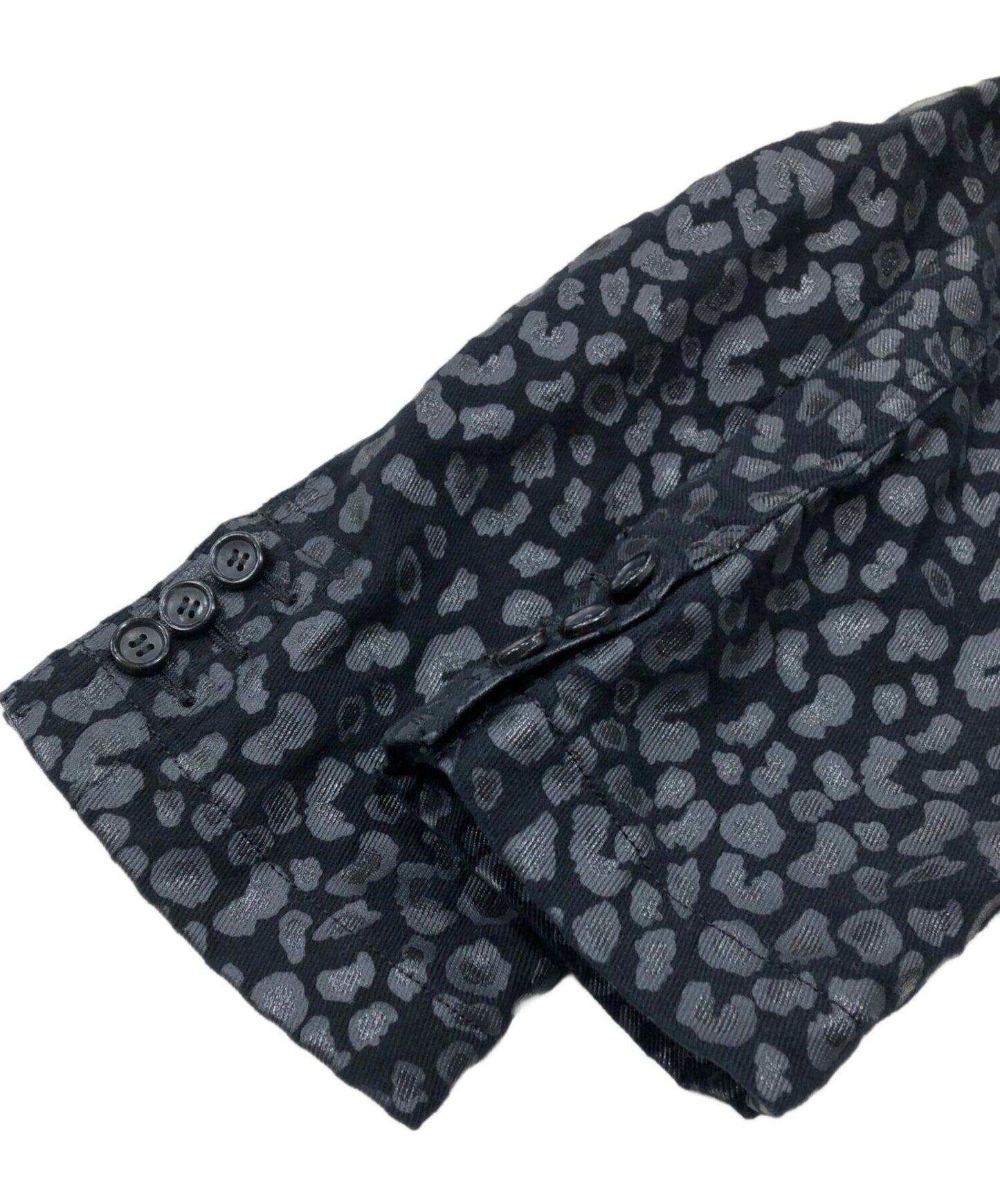 [Pre-owned] BLACK COMME des GARCONS Leopard Pattern 3B Tailored Jacket 1G-J003
