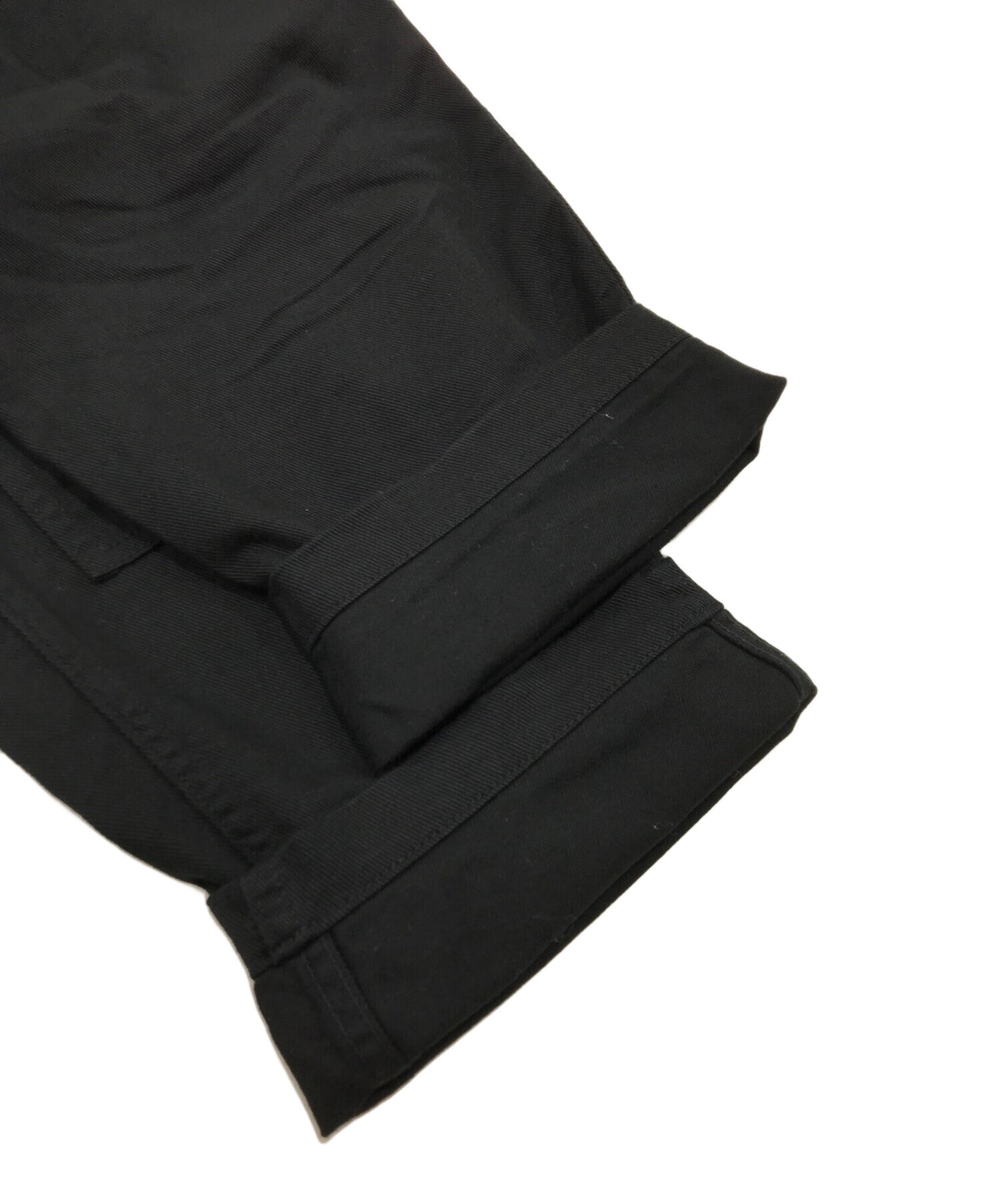 [Pre-owned] BLACK Scandal Yohji Yamamoto KATSURAGI NO TUCK W WORK PANTS HJ-P97-040