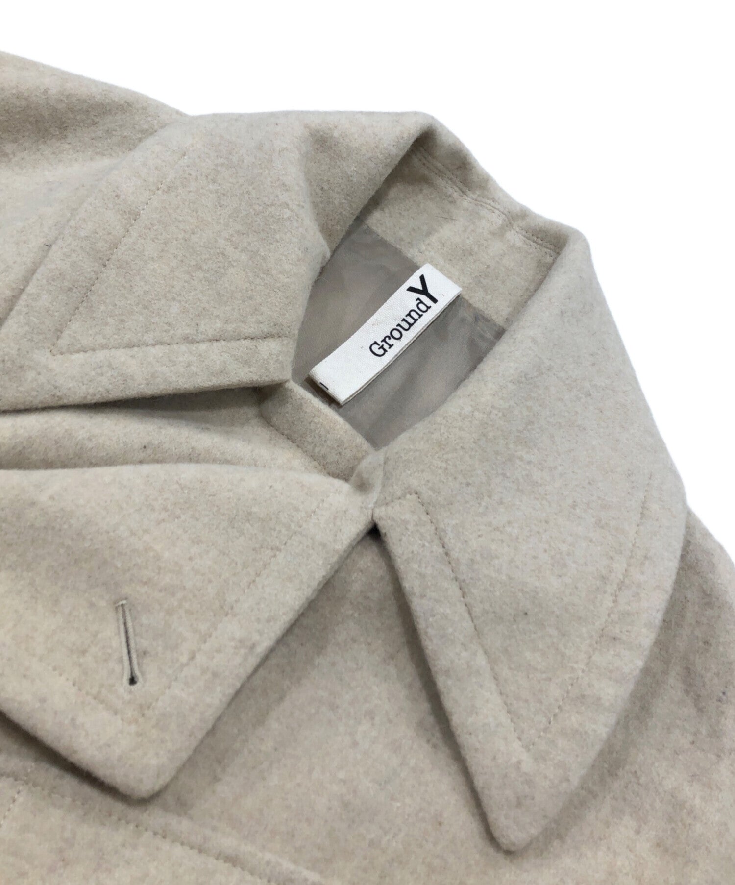 Pre-owned] GROUND Y Motorcycle Big Coat GE-C02-101-1 – Archive Factory