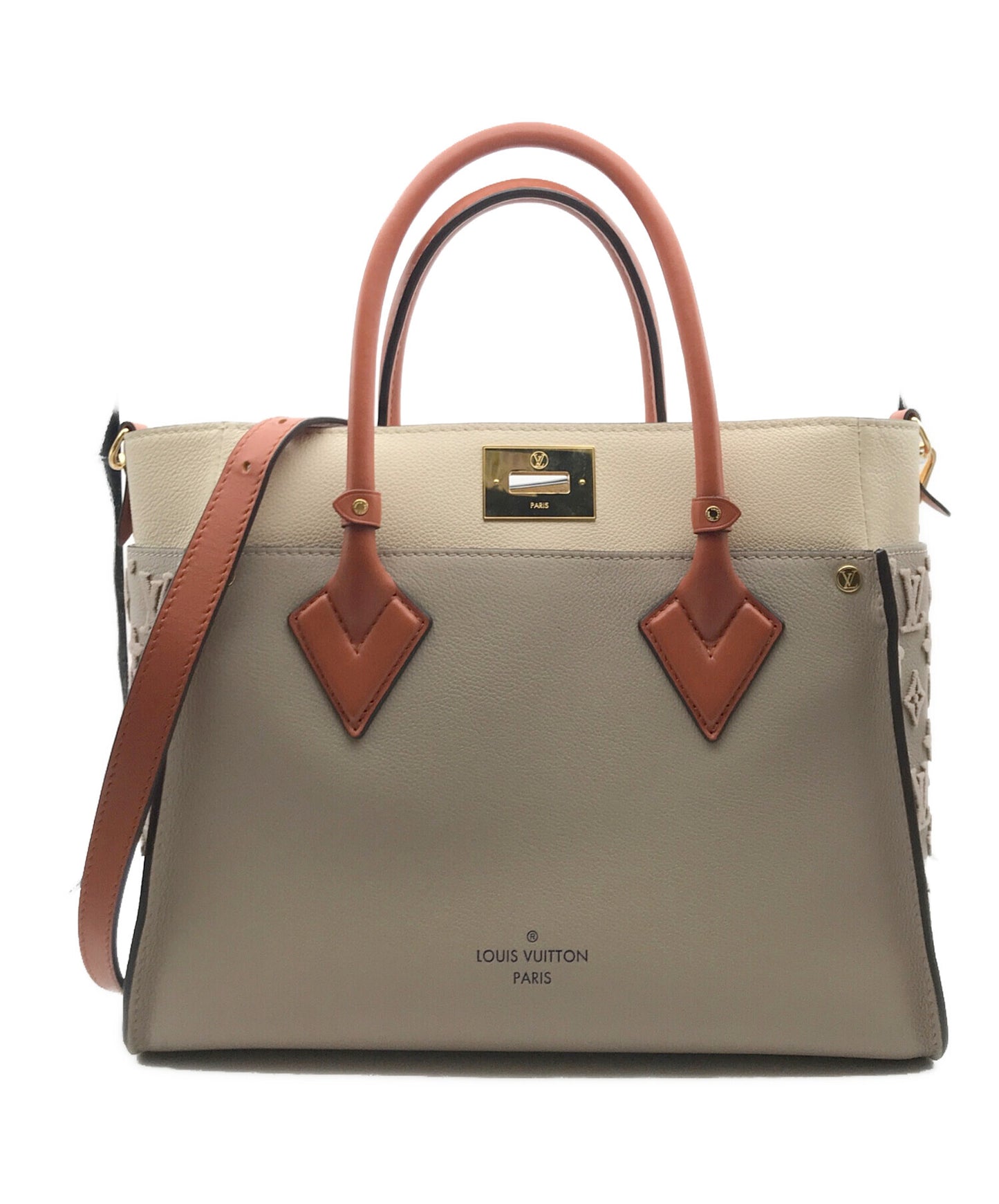 [Pre-owned] LOUIS VUITTON HIGH END LEATHERS on my side MM M53825