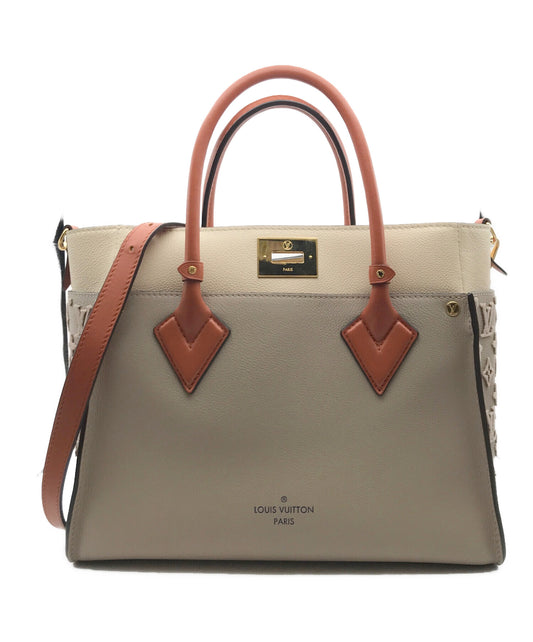 [Pre-owned] LOUIS VUITTON HIGH END LEATHERS on my side MM M53825