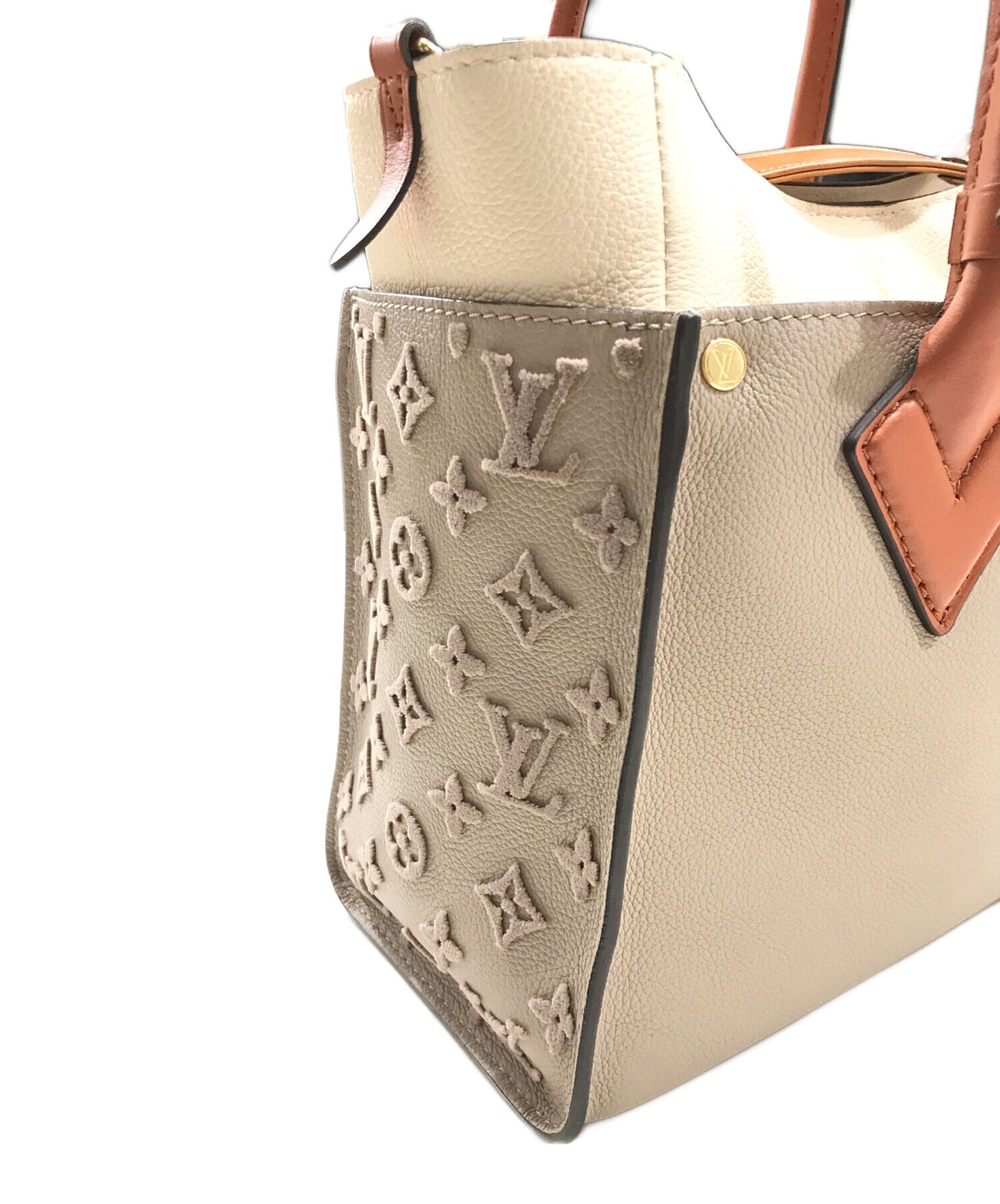 [Pre-owned] LOUIS VUITTON HIGH END LEATHERS on my side MM M53825