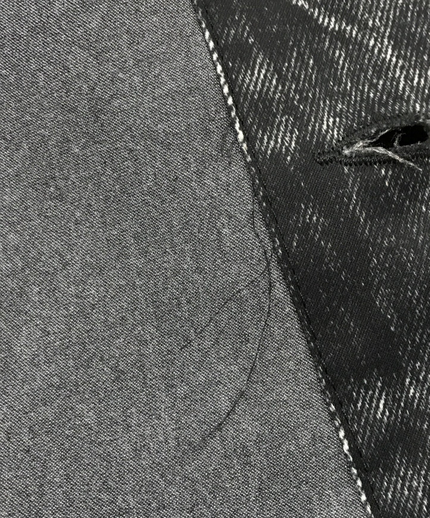 [Pre-owned] BALENCIAGA Denim Transfer Print Stretch Jacket 621580 TIW57