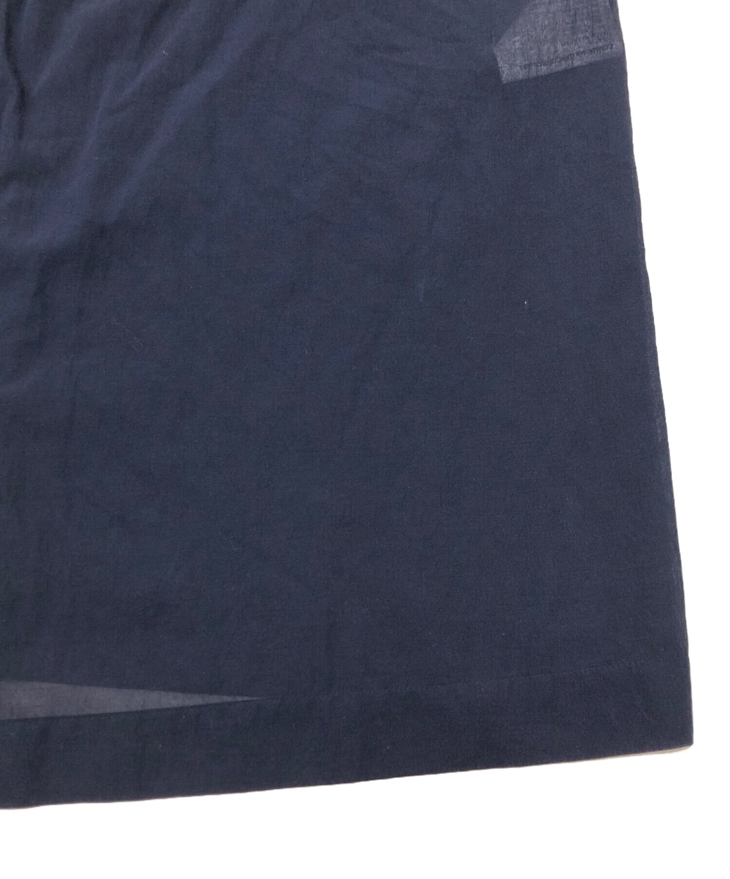 [Pre-owned] tricot COMME des GARCONS Cotton poly sheer long sleeve shirt TB-B013