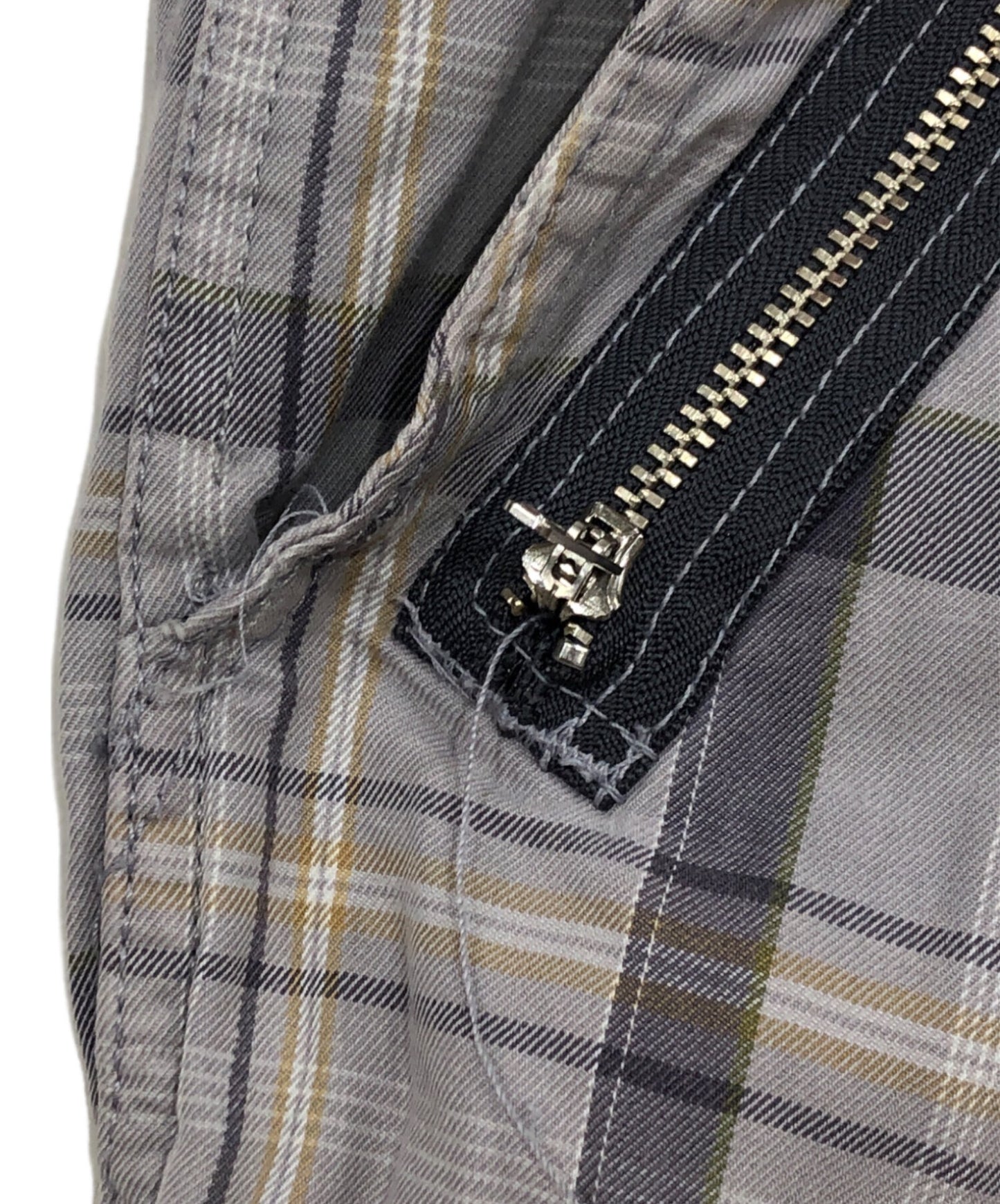 [Pre-owned] stussy check cargo pants