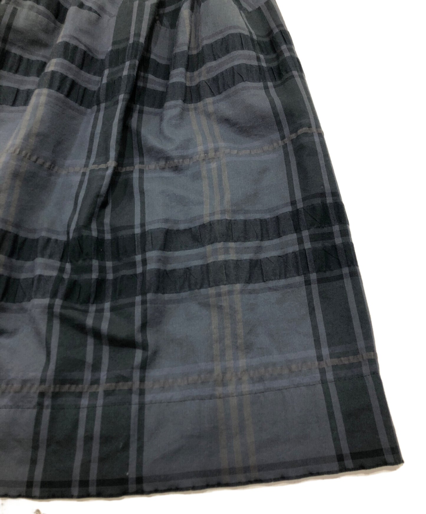 [Pre-owned] Vivienne Westwood RED LABEL Checked Drawstring Dress 16-01-591023