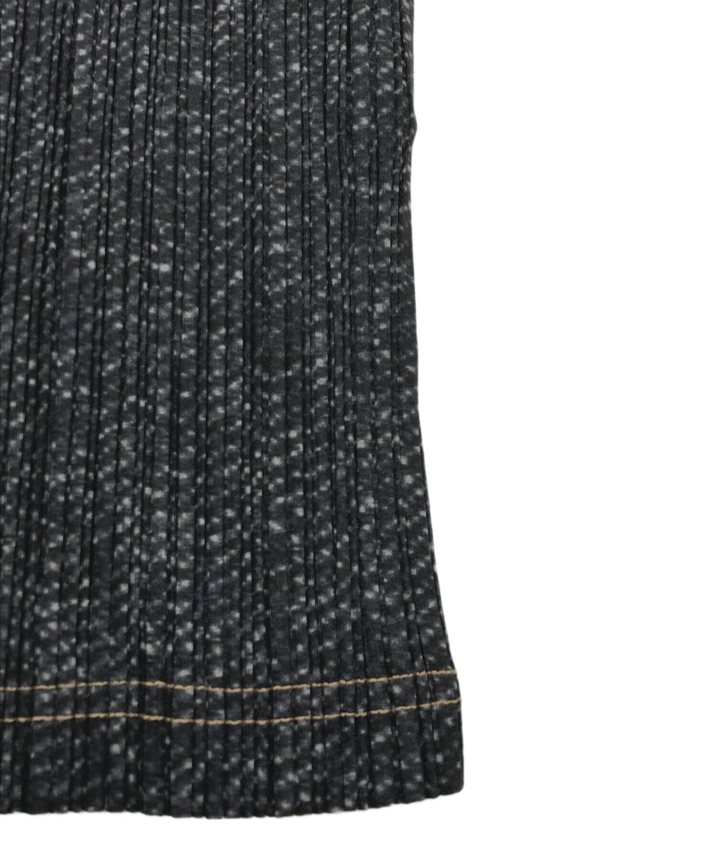 [Pre-owned] PLEATS PLEASE Denim Transfer Pleated Cut and Sewn PP97-JK051