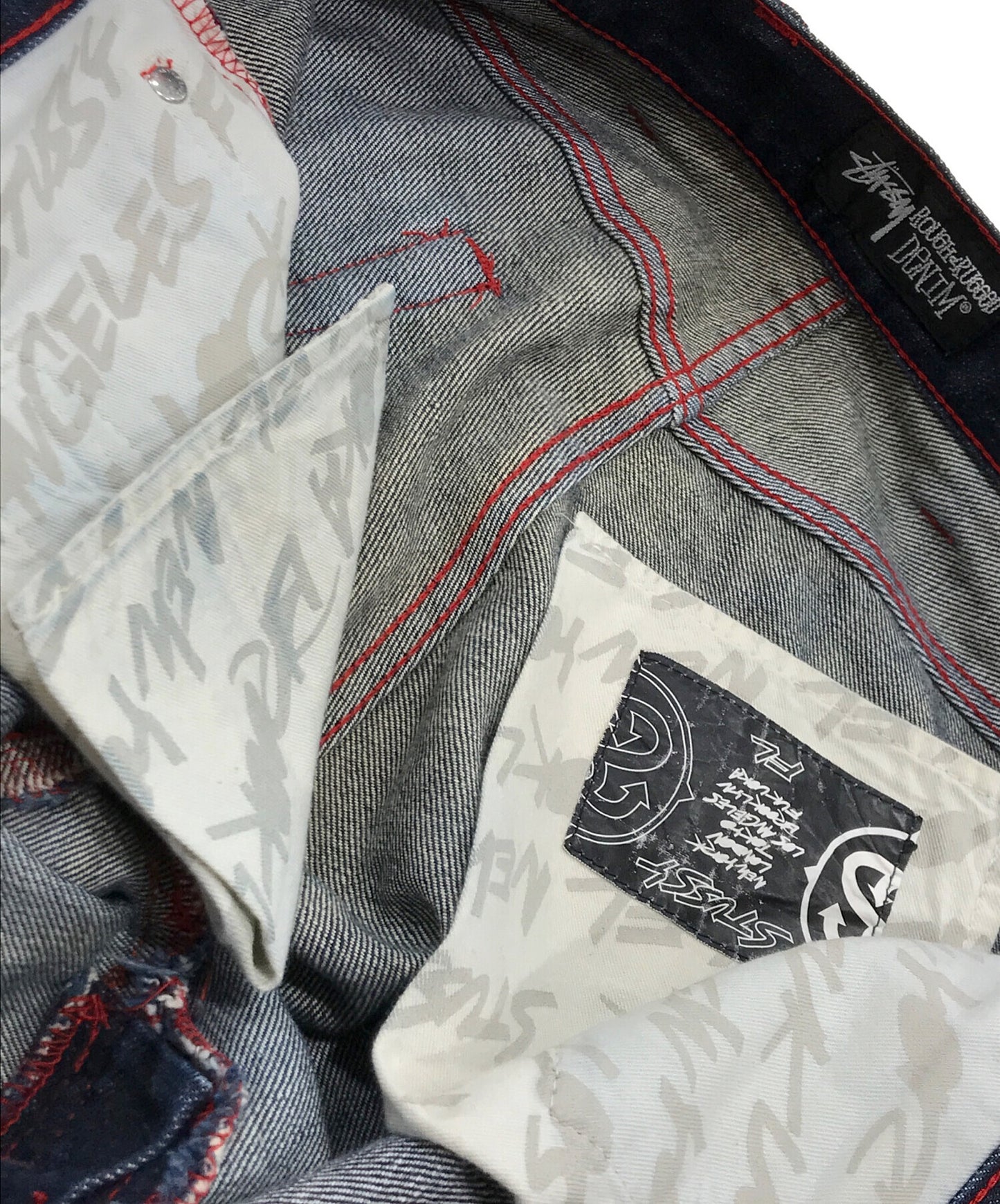 [Pre-owned] stussy ROUGH and RUGGED denim pants
