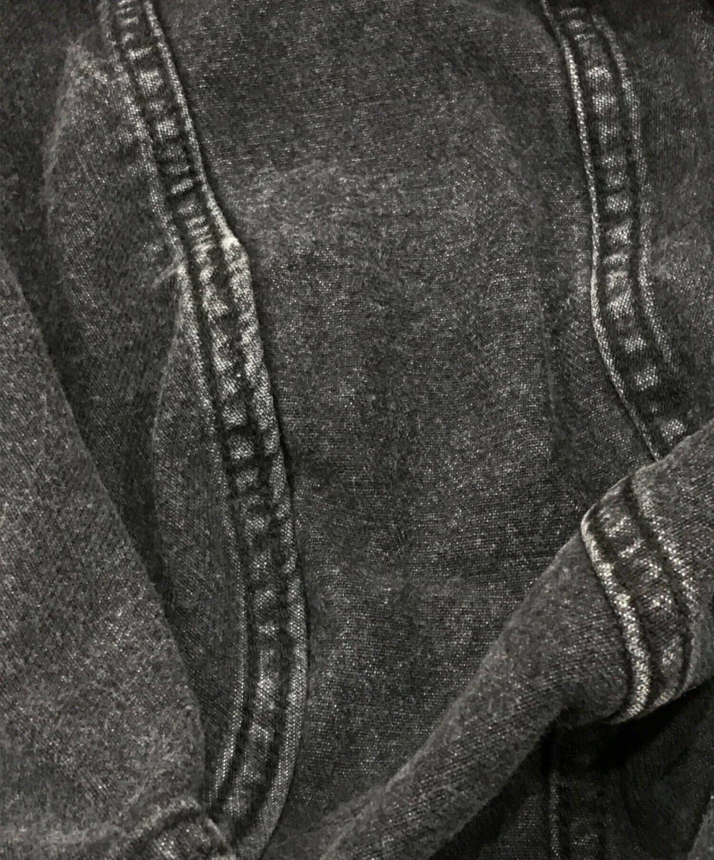 [Pre-owned] SUPREME Hoodie Black Denim Jacket