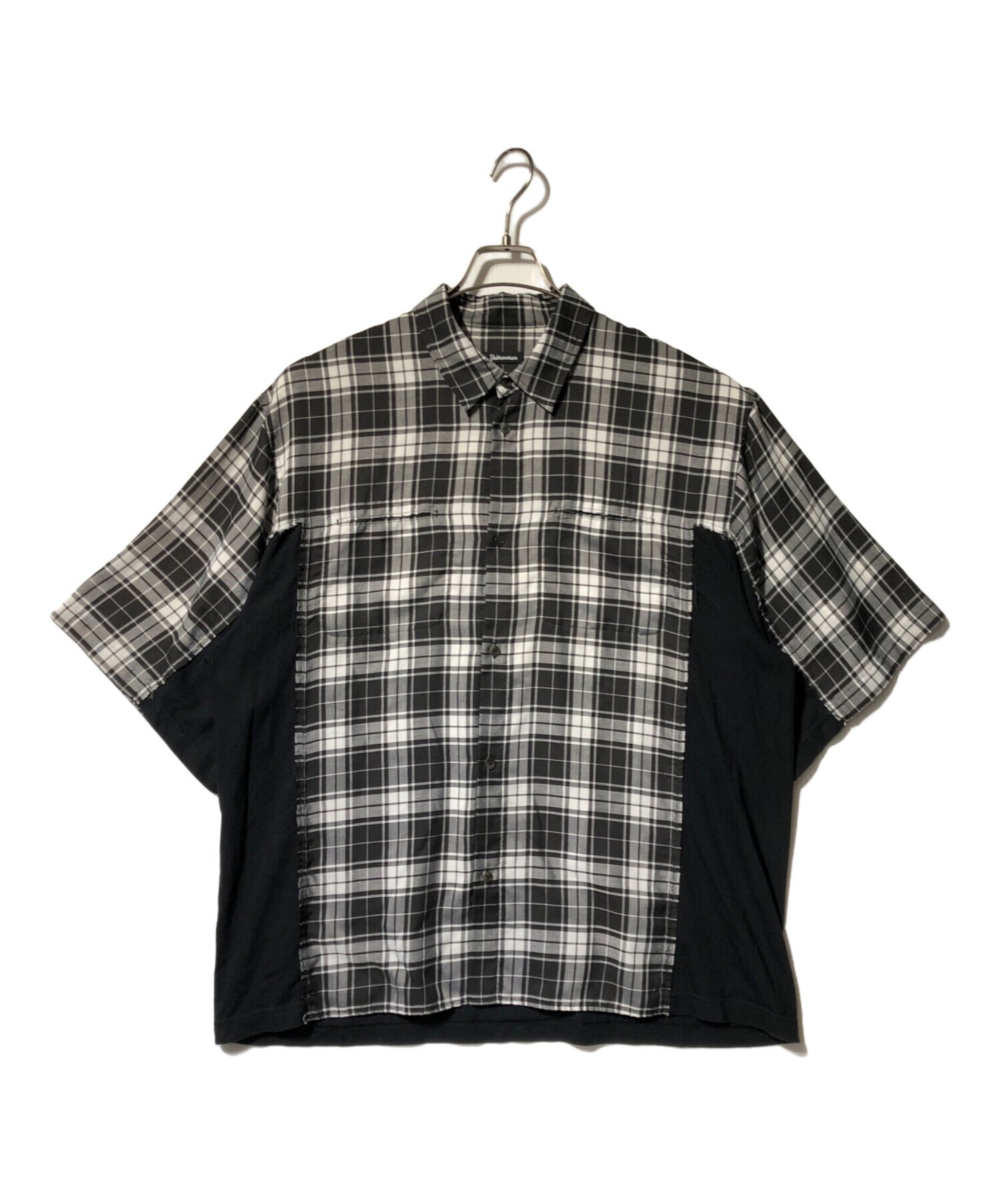 [Pre-owned] UNDERCOVERISM Jersey-Switched Short-Sleeved Shirt UI1C4405