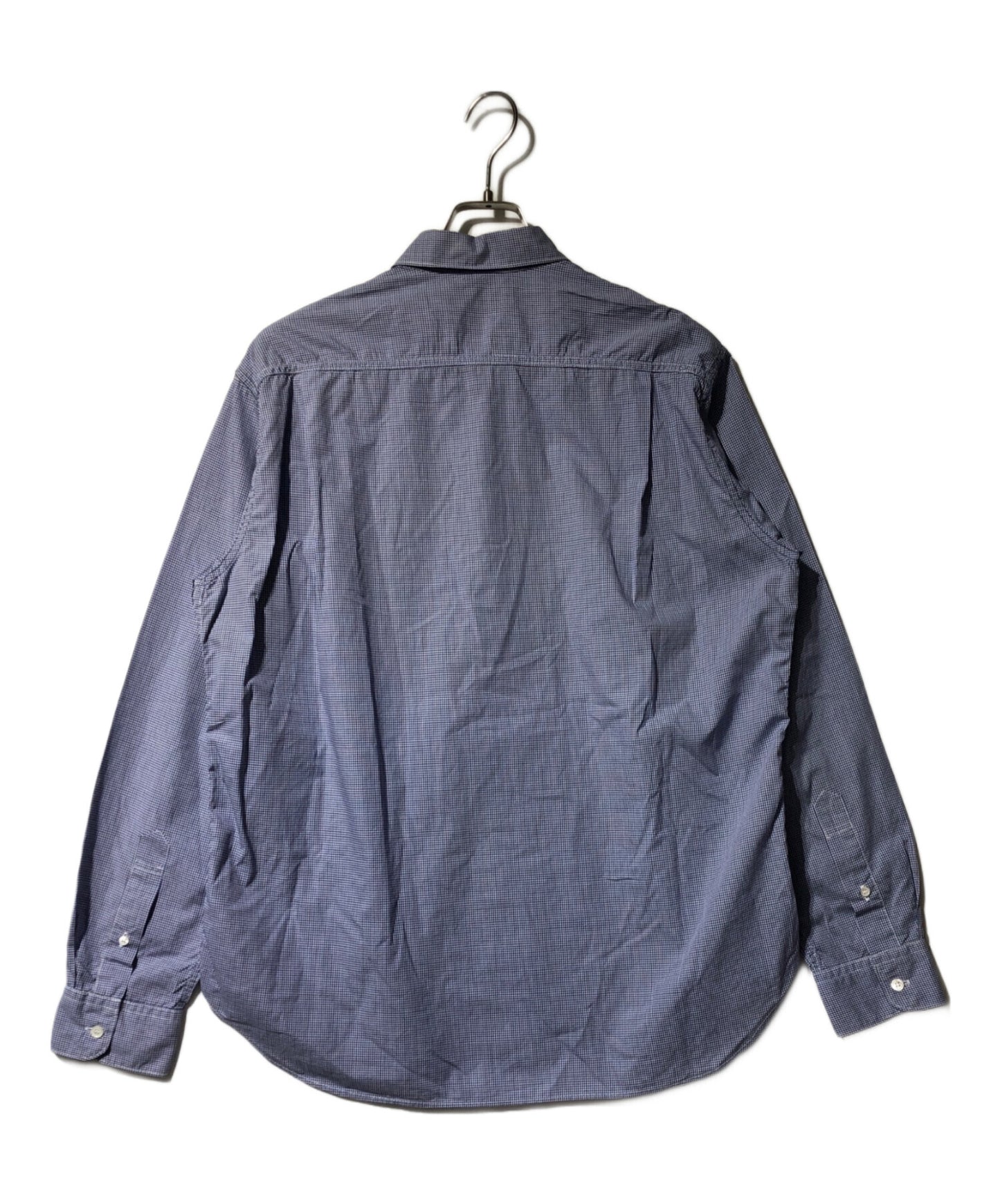 [Pre-owned] COMME des GARCONS HOMME Different Fabric Switched Gingham Check L/S Shirt HF-B006