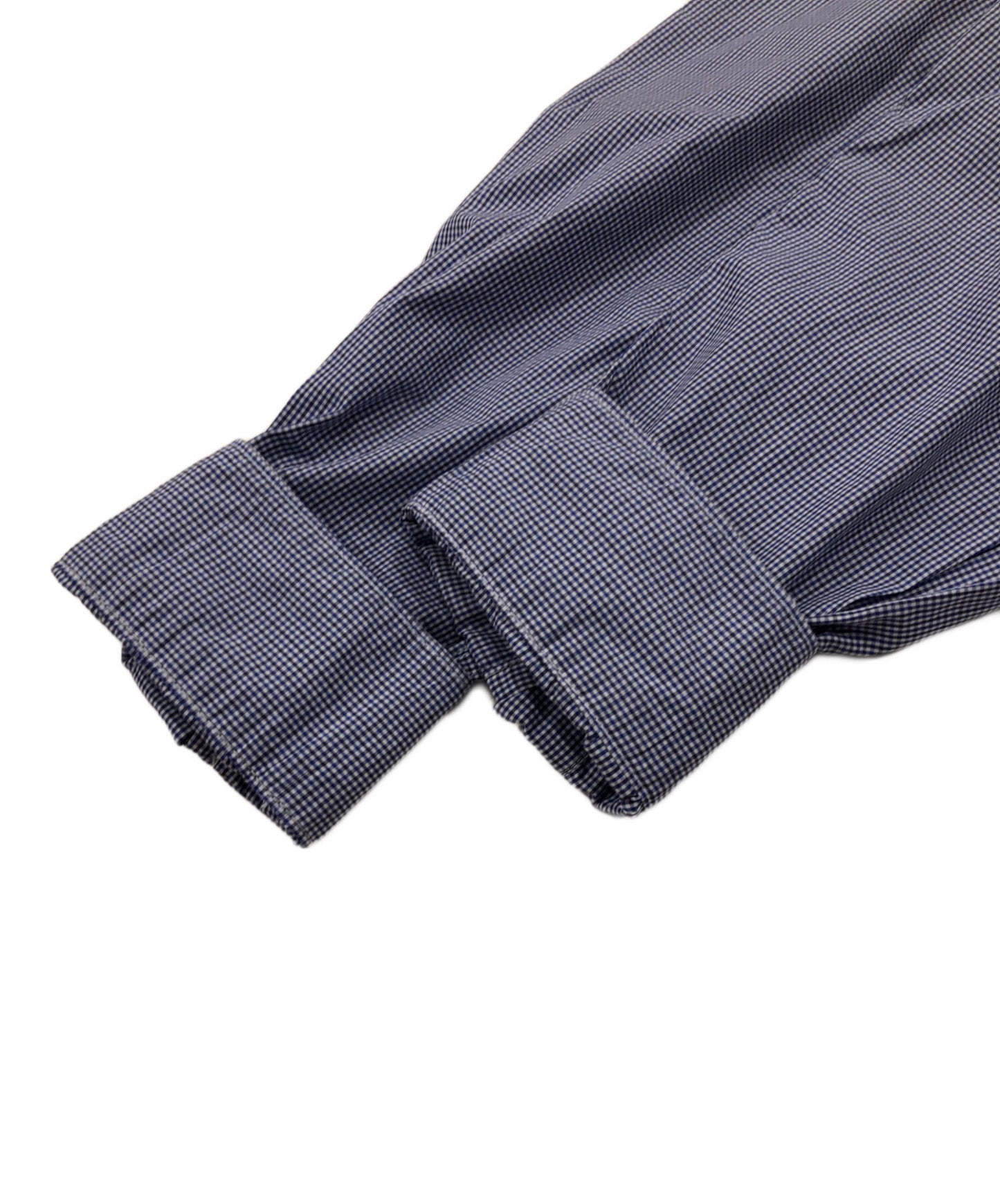 [Pre-owned] COMME des GARCONS HOMME Different Fabric Switched Gingham Check L/S Shirt HF-B006