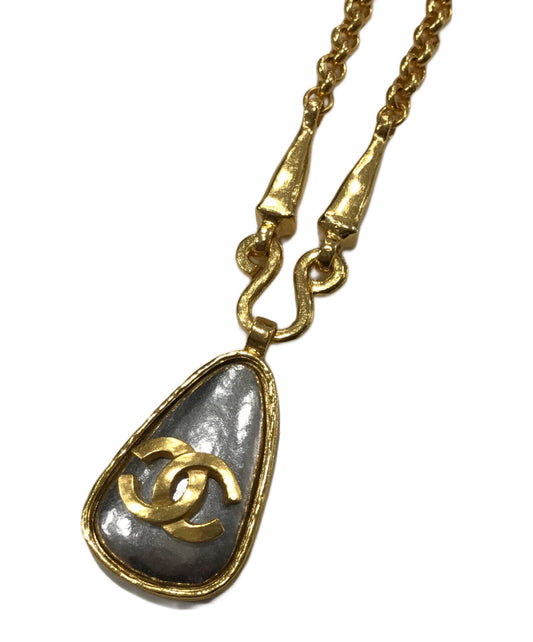 [Pre-owned] CHANEL Coco Mark Vintage Necklace