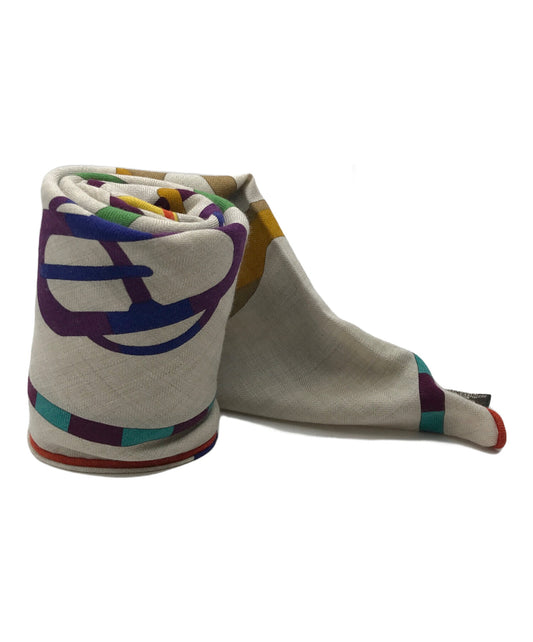 [Pre-owned] HERMES Triangle Jaean Scarf