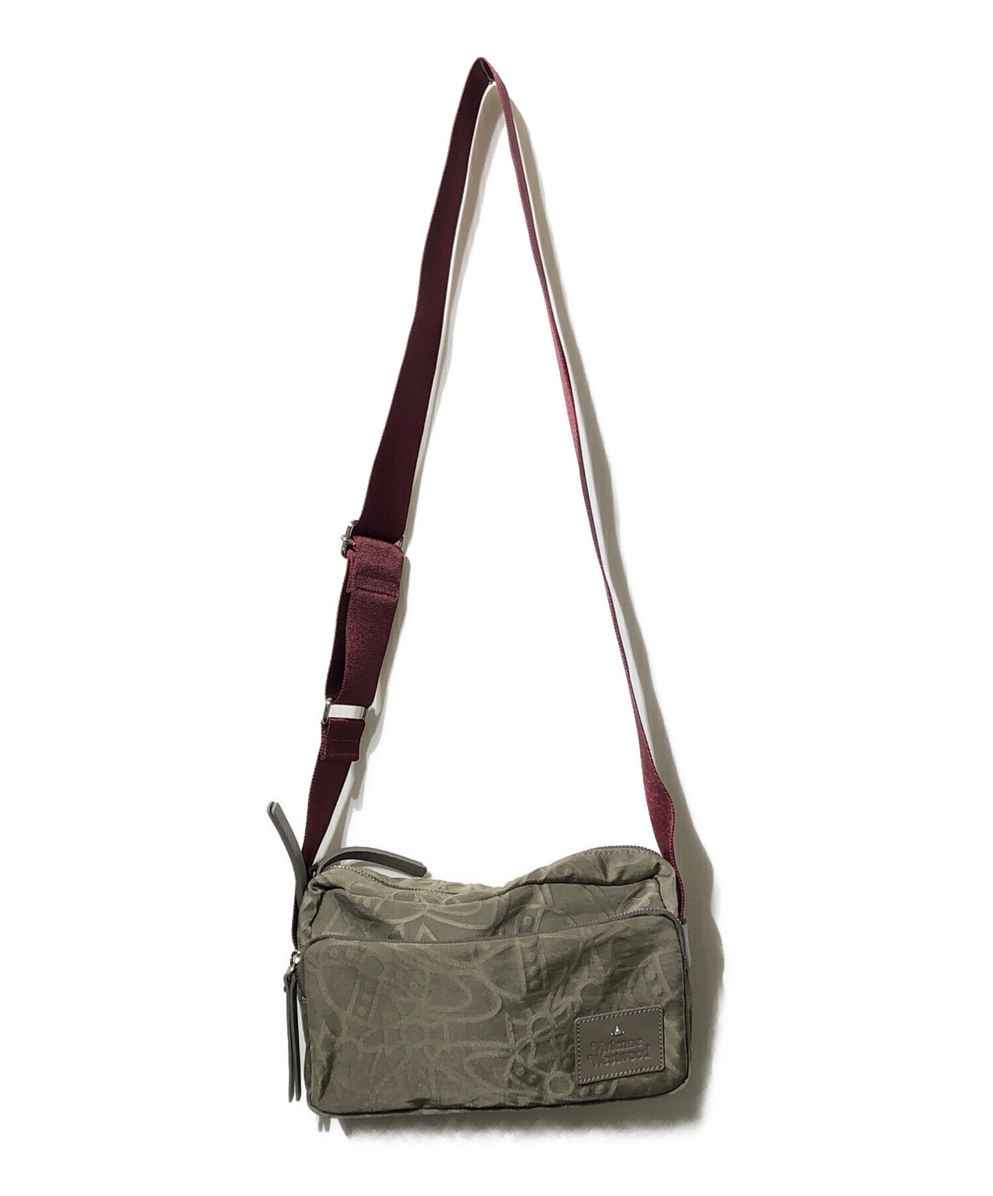 [Pre-owned] Vivienne Westwood ORB Embossed Crossbody Bag