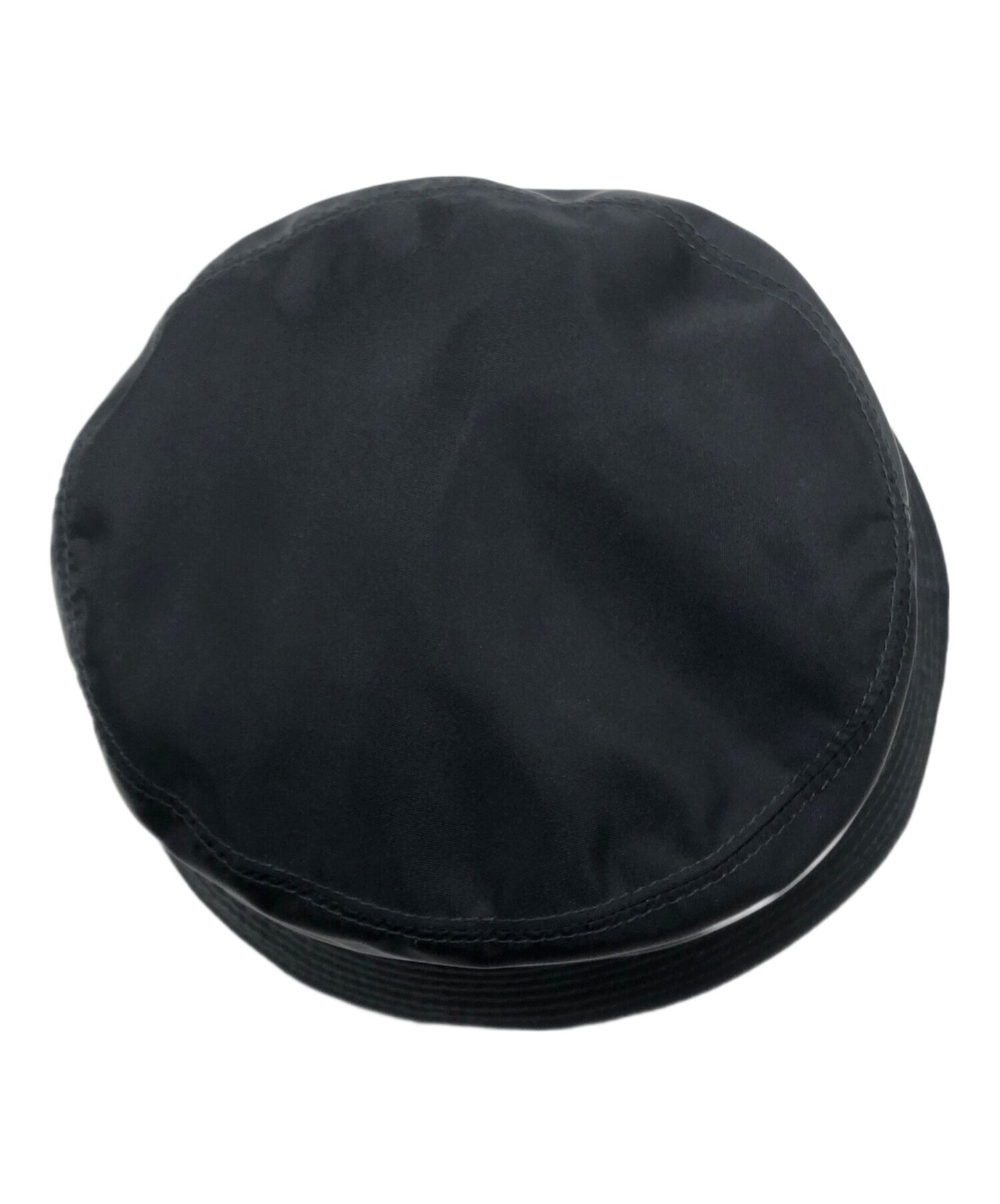 [Pre-owned] PRADA Logo Plate Bucket Hat 1HC137